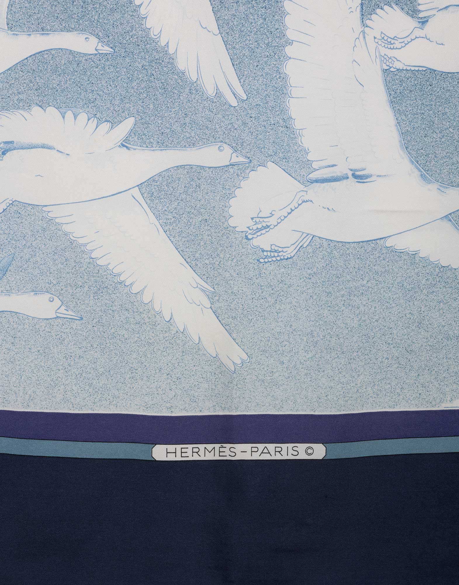 Hermes - Foulard 'Oiseaux migrateurs' anni '70 - immagine 4