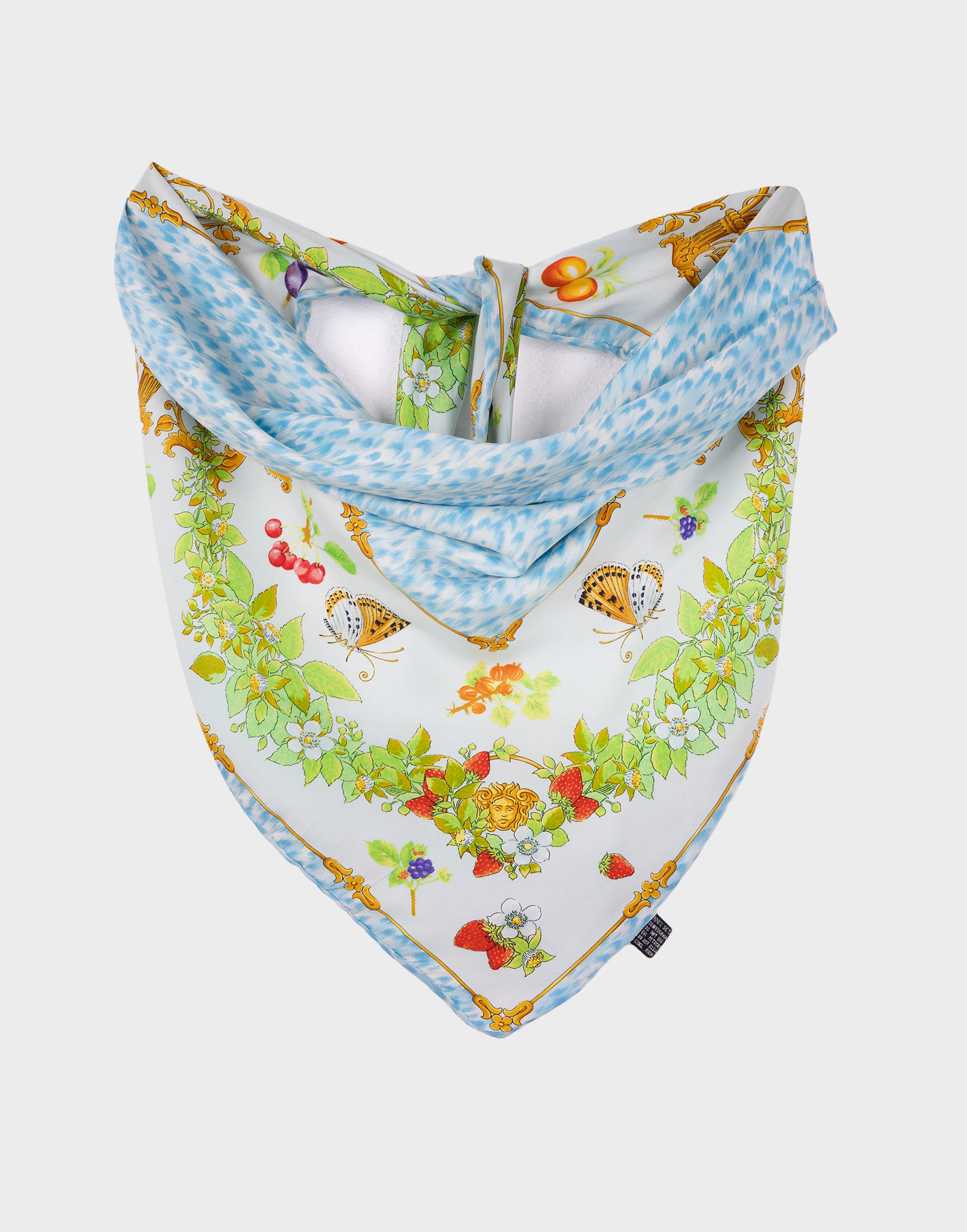 Atelier Versace - 90s patterned scarf - Image 2