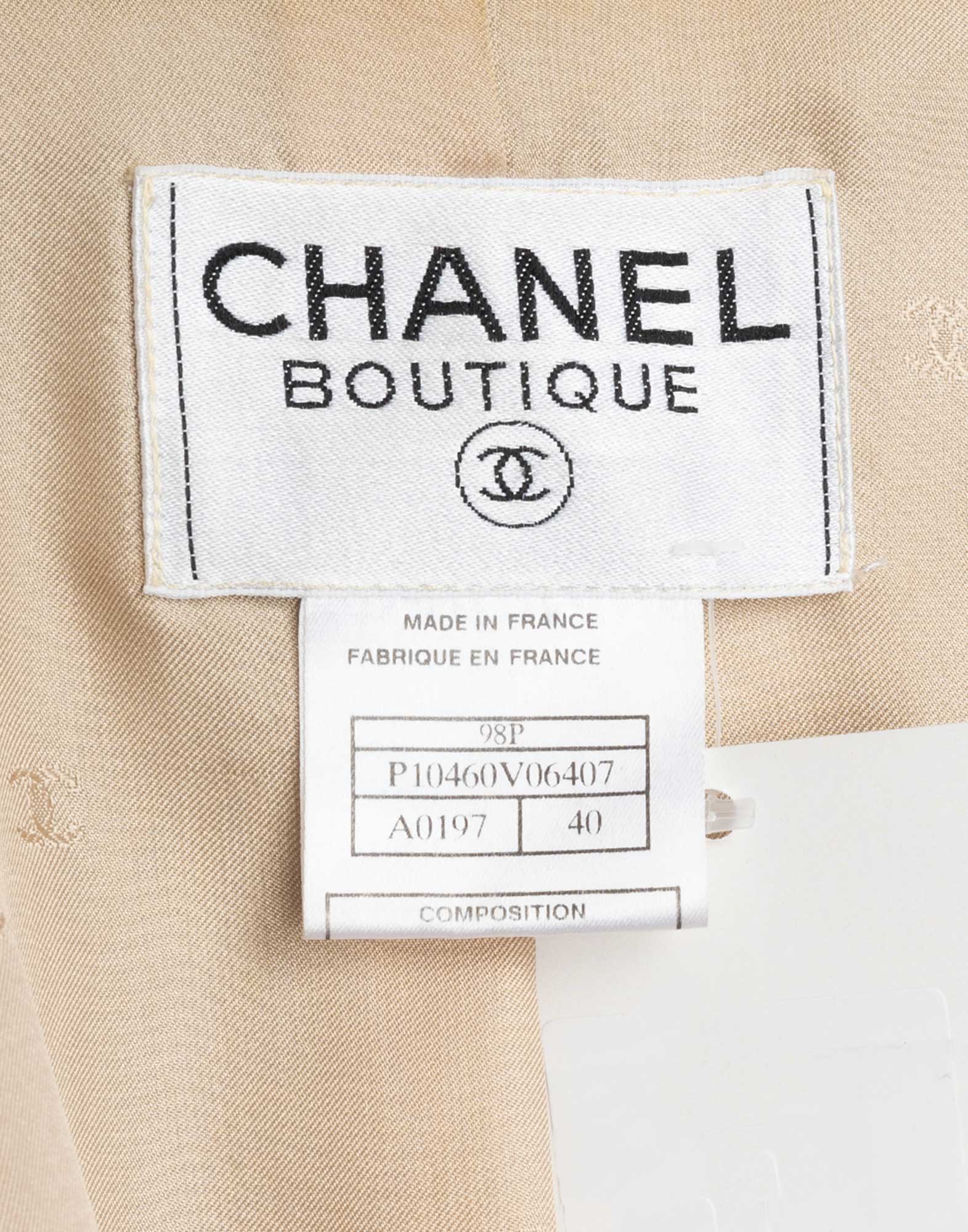 Chanel Boutique - Giacca in tweed 1998 - immagine 6