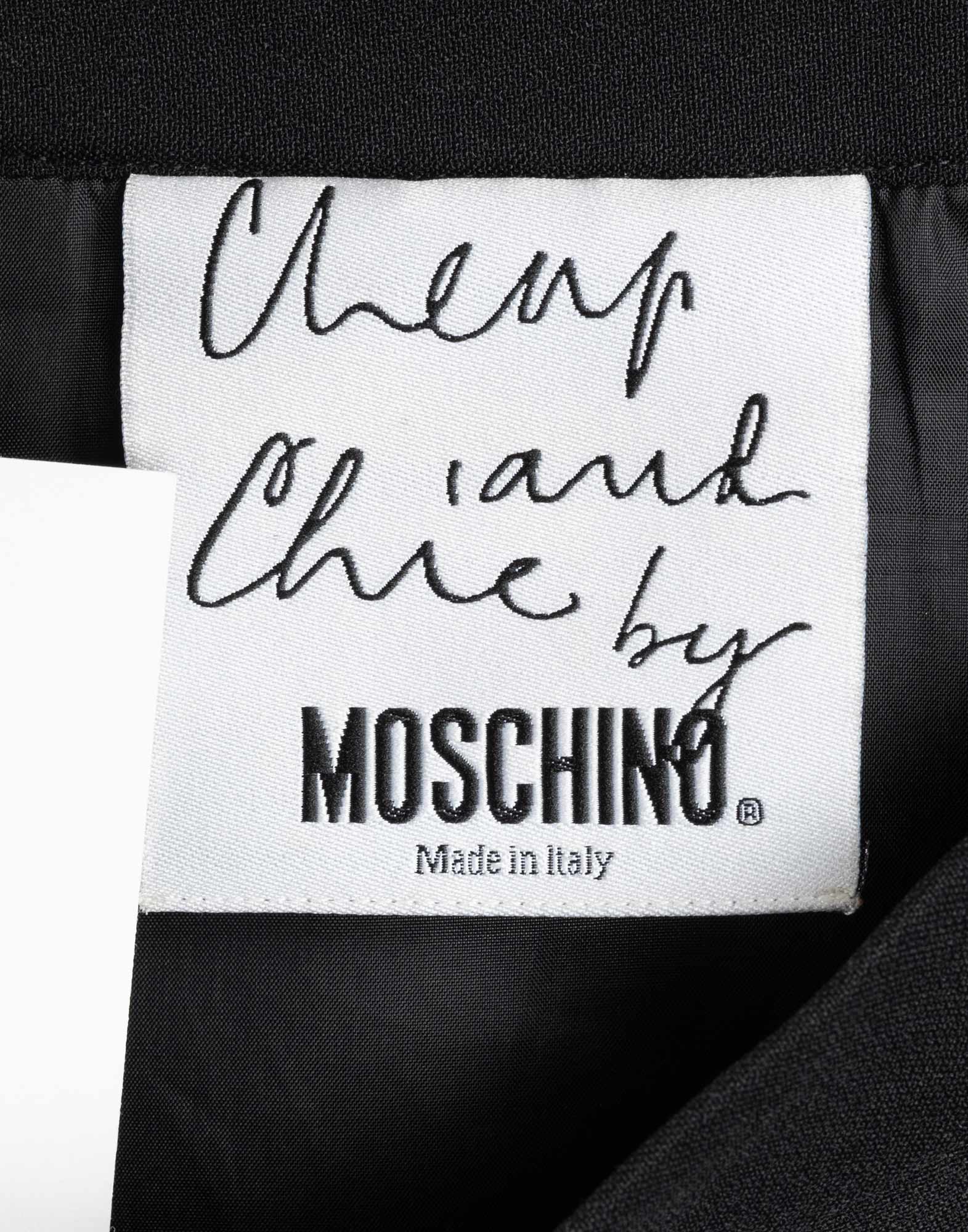 Moschino Cheap and Chic - Minigonna con orlo ondulato - immagine 3