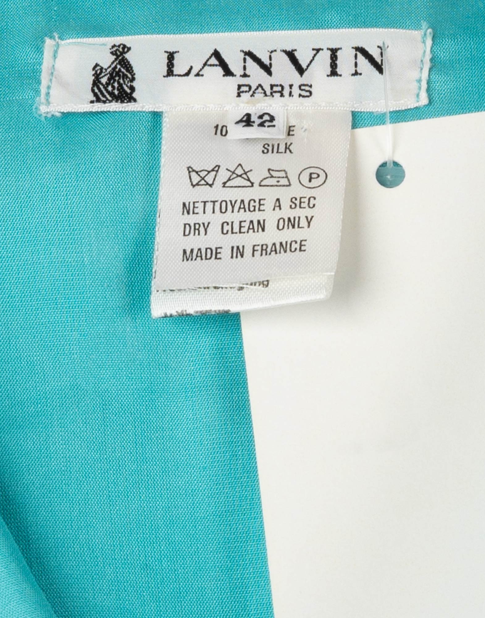 Lanvin - Camicia in seta anni '90 - immagine 6