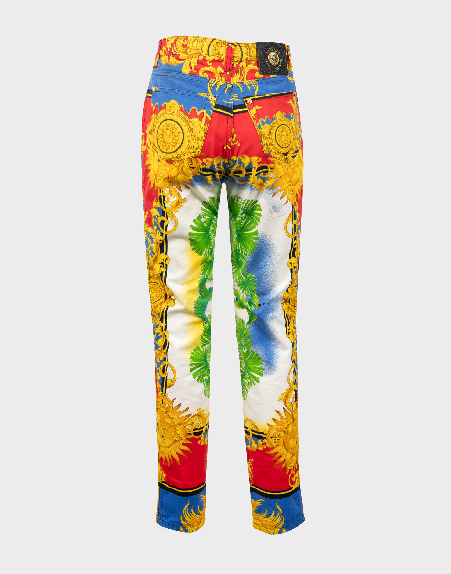 Versace Jeans - 90s baroque print pants - Image 5