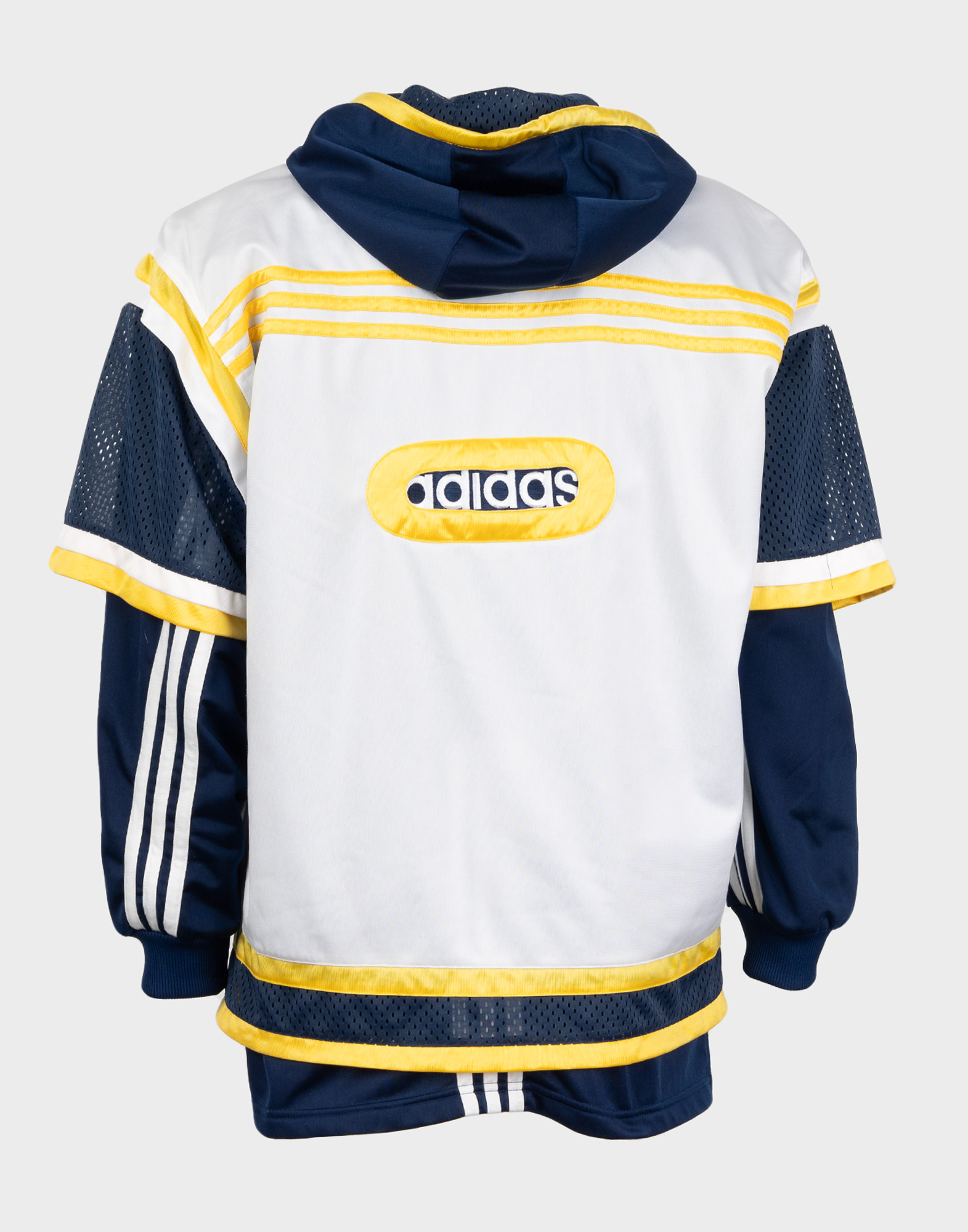 Adidas - Felpa con cappuccio anni '90 - immagine 2