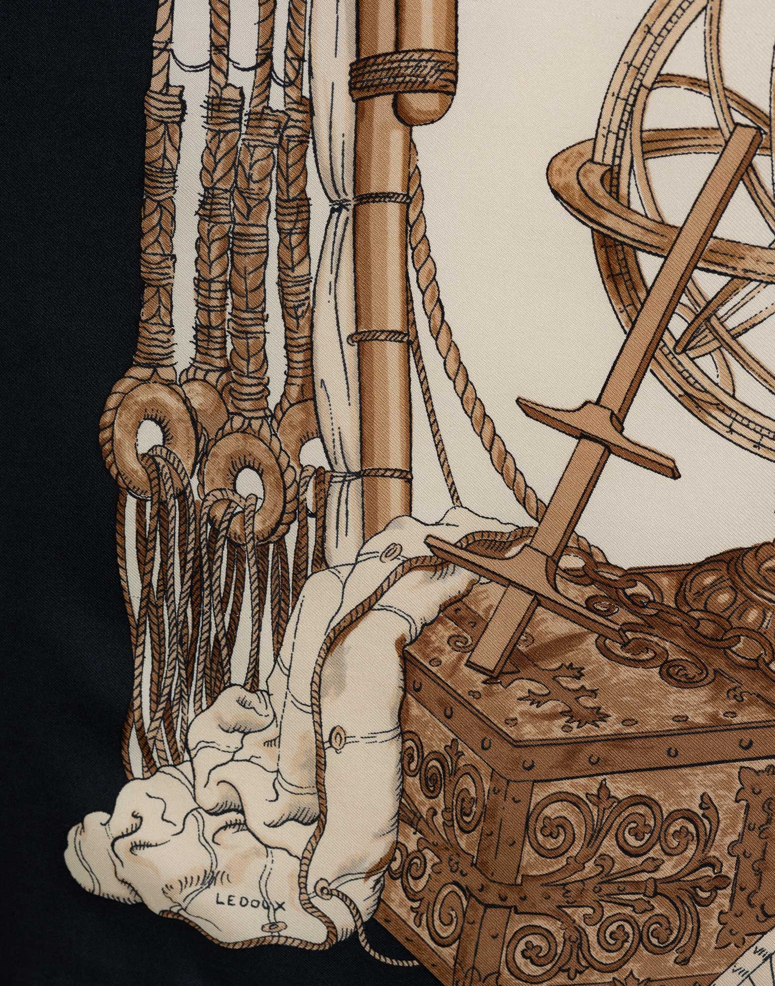 Hermes - Foulard 'Caravelle' in seta - immagine 4