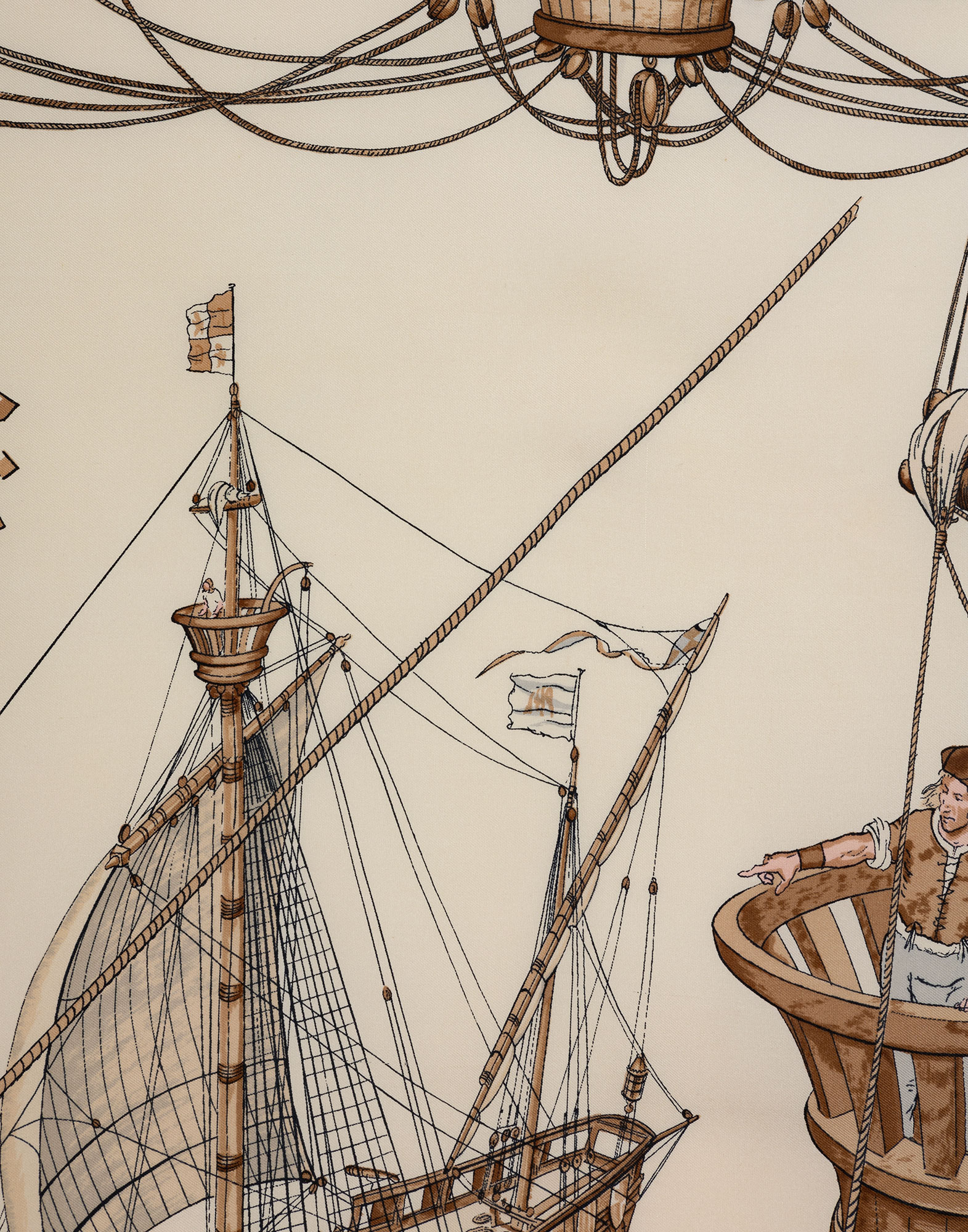Hermes - Foulard 'Caravelle' in seta - immagine 5