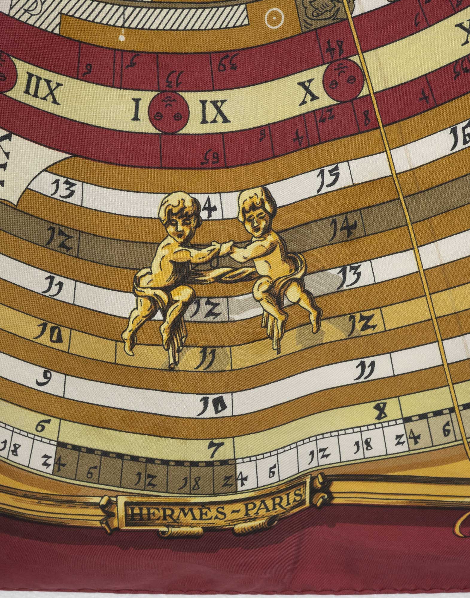 Hermes - Foulard 'Astrologie - Dies et Hore' in seta - immagine 4
