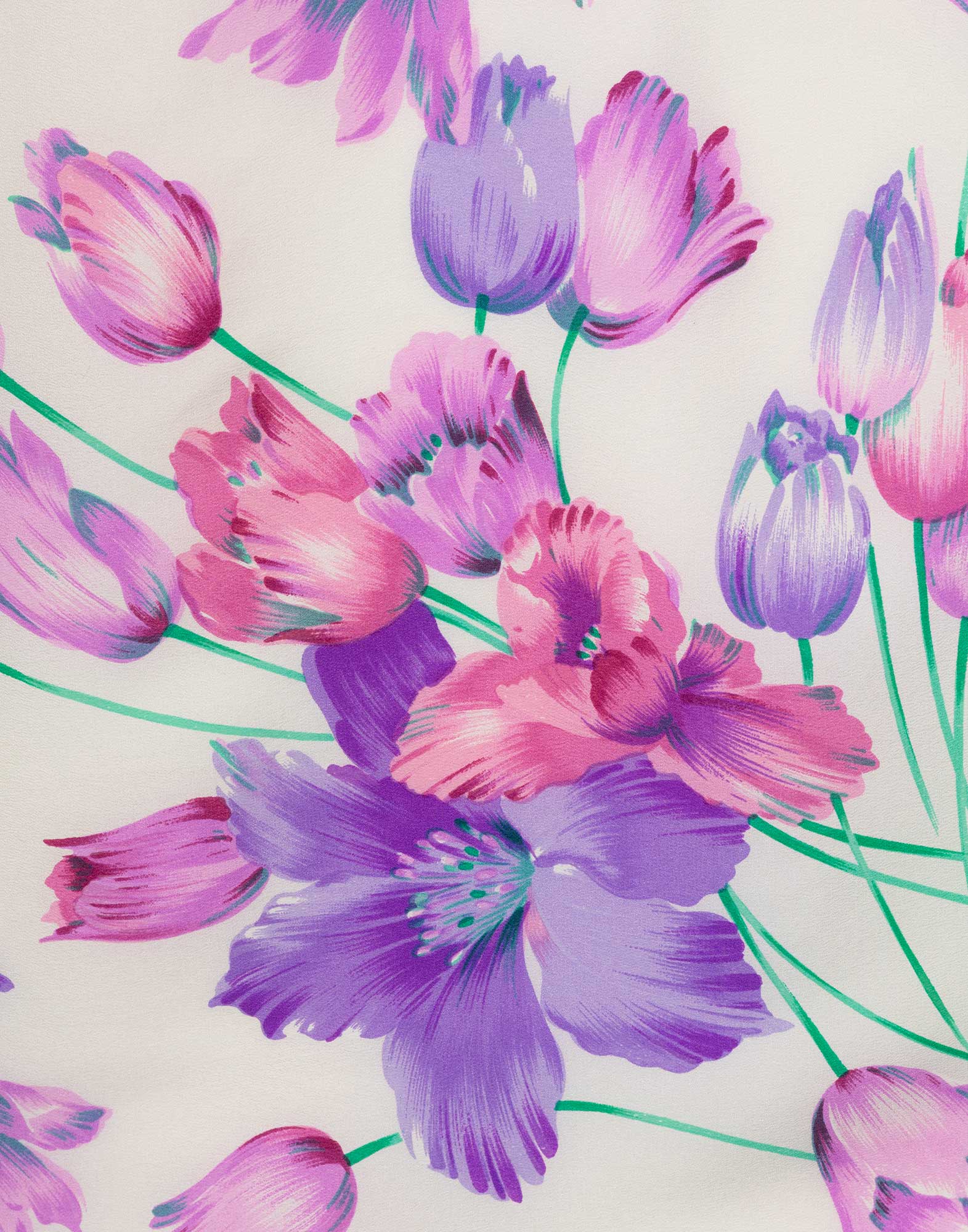 Gucci - Tulips printed scarf - Image 4