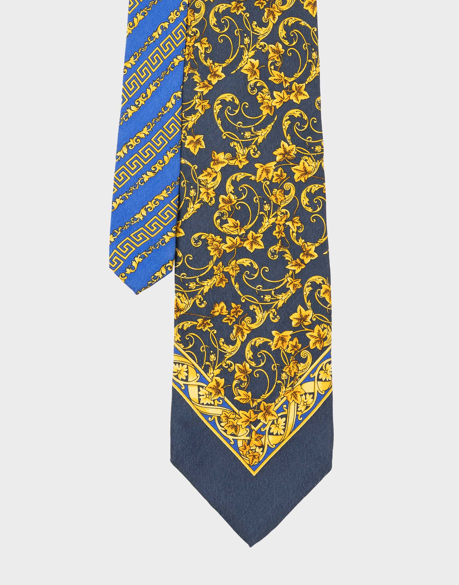 Gianni Versace - Silk tie with baroque print - Image 2