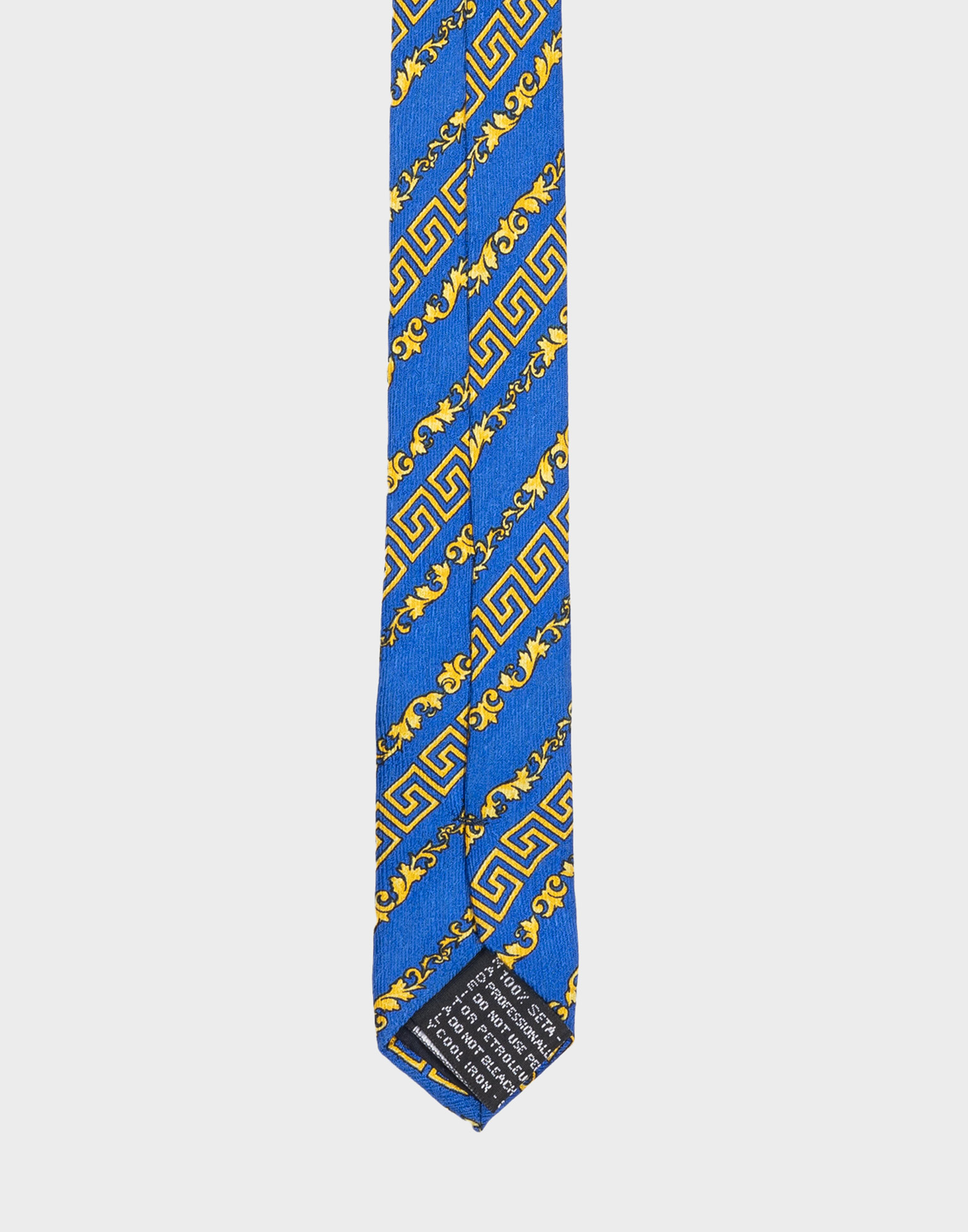 Gianni Versace - Silk tie with baroque print - Image 5