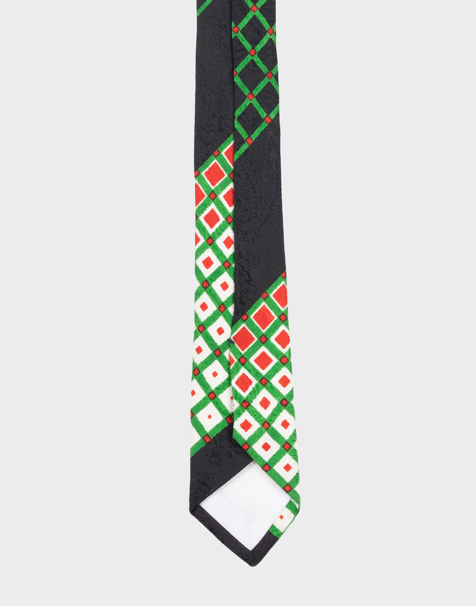 Yves Saint Laurent - Geometric black tie - Image 5