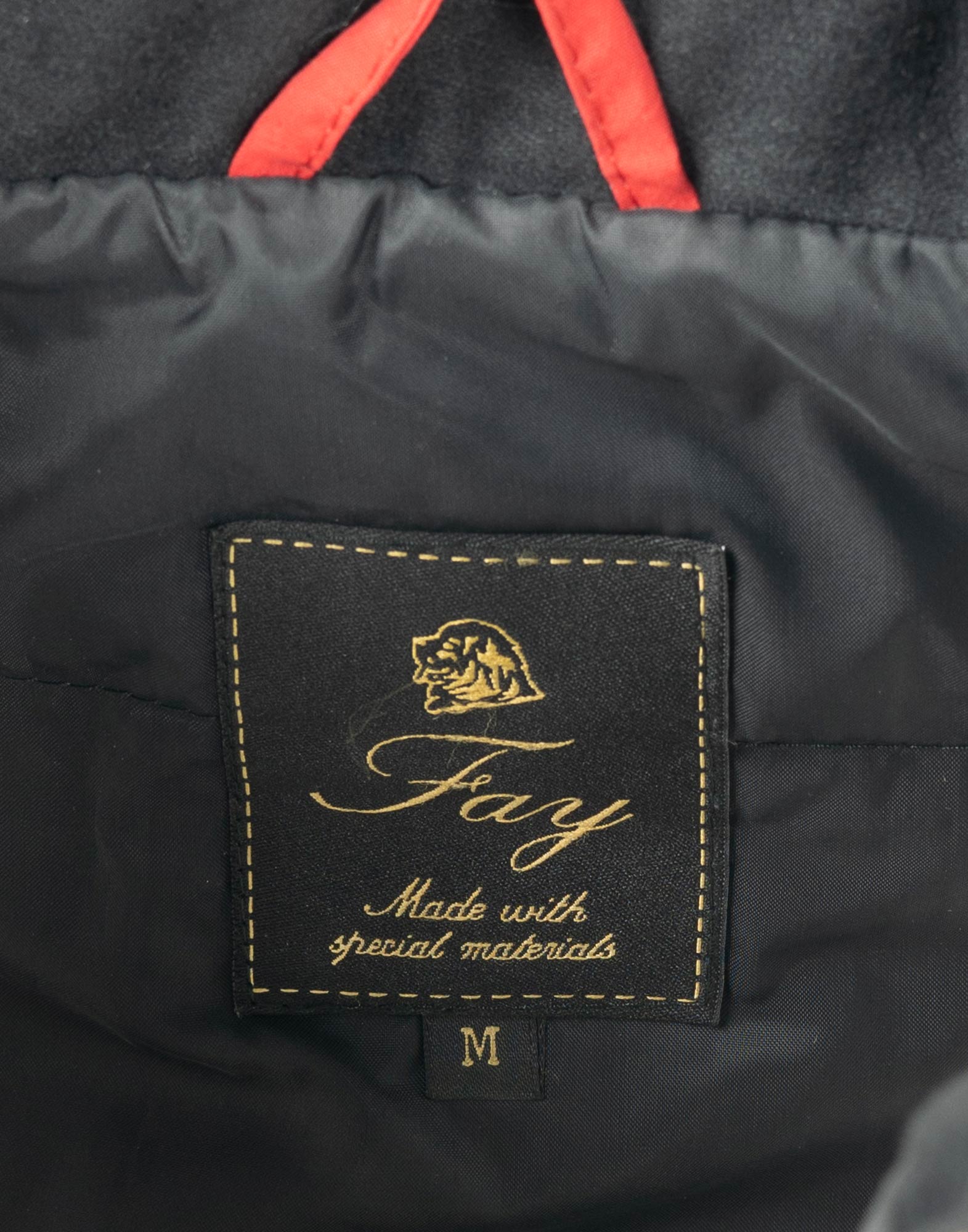 Fay - Black leather jacket - Image 7
