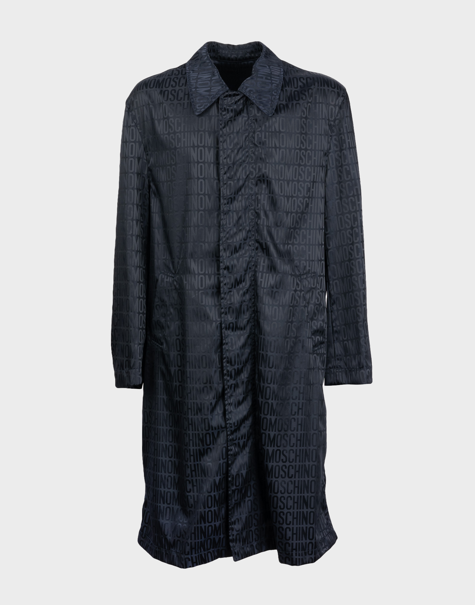 Moschino - Trench da uomo monogramma