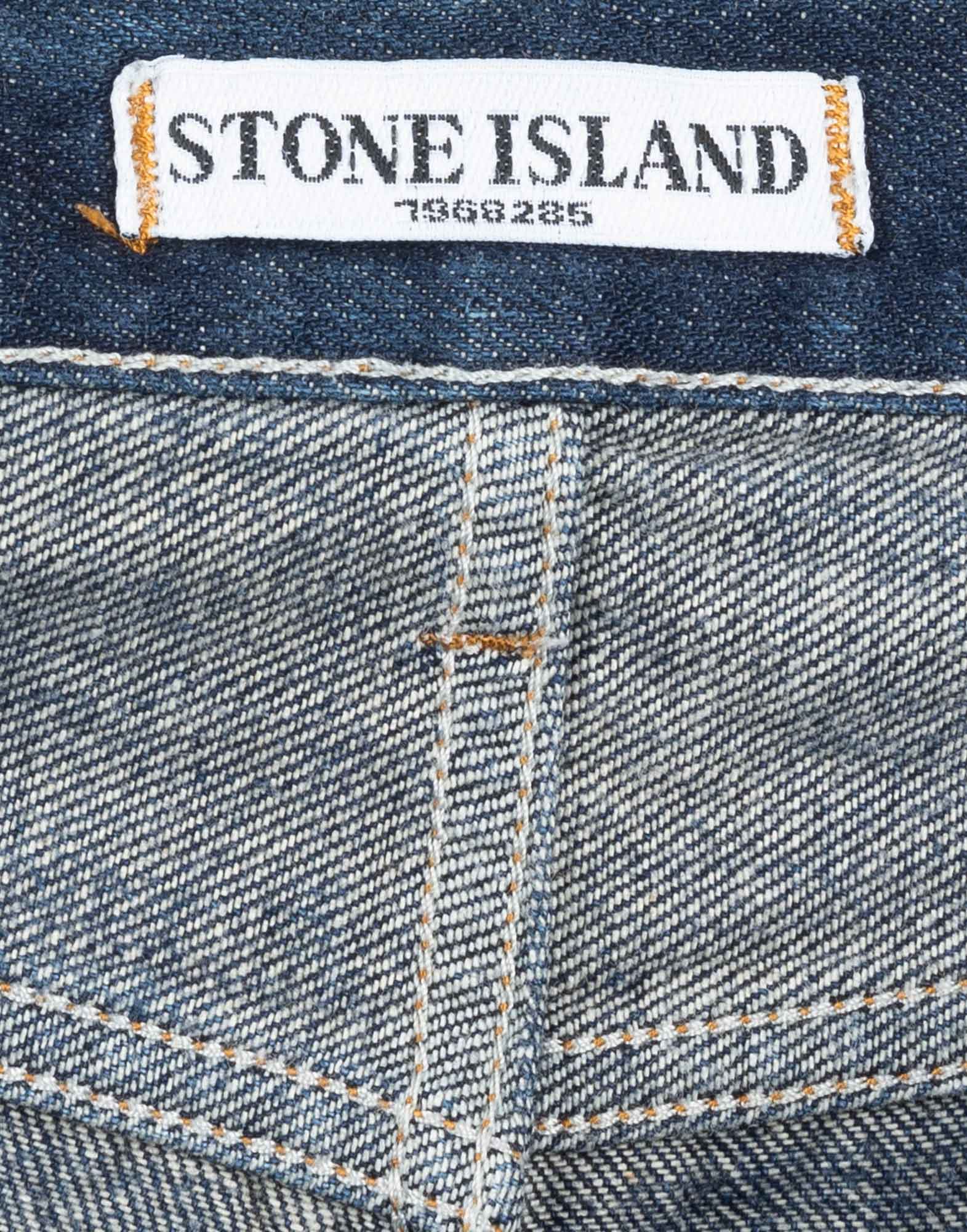 Stone Island - Pantaloni in denim scuro - immagine 7