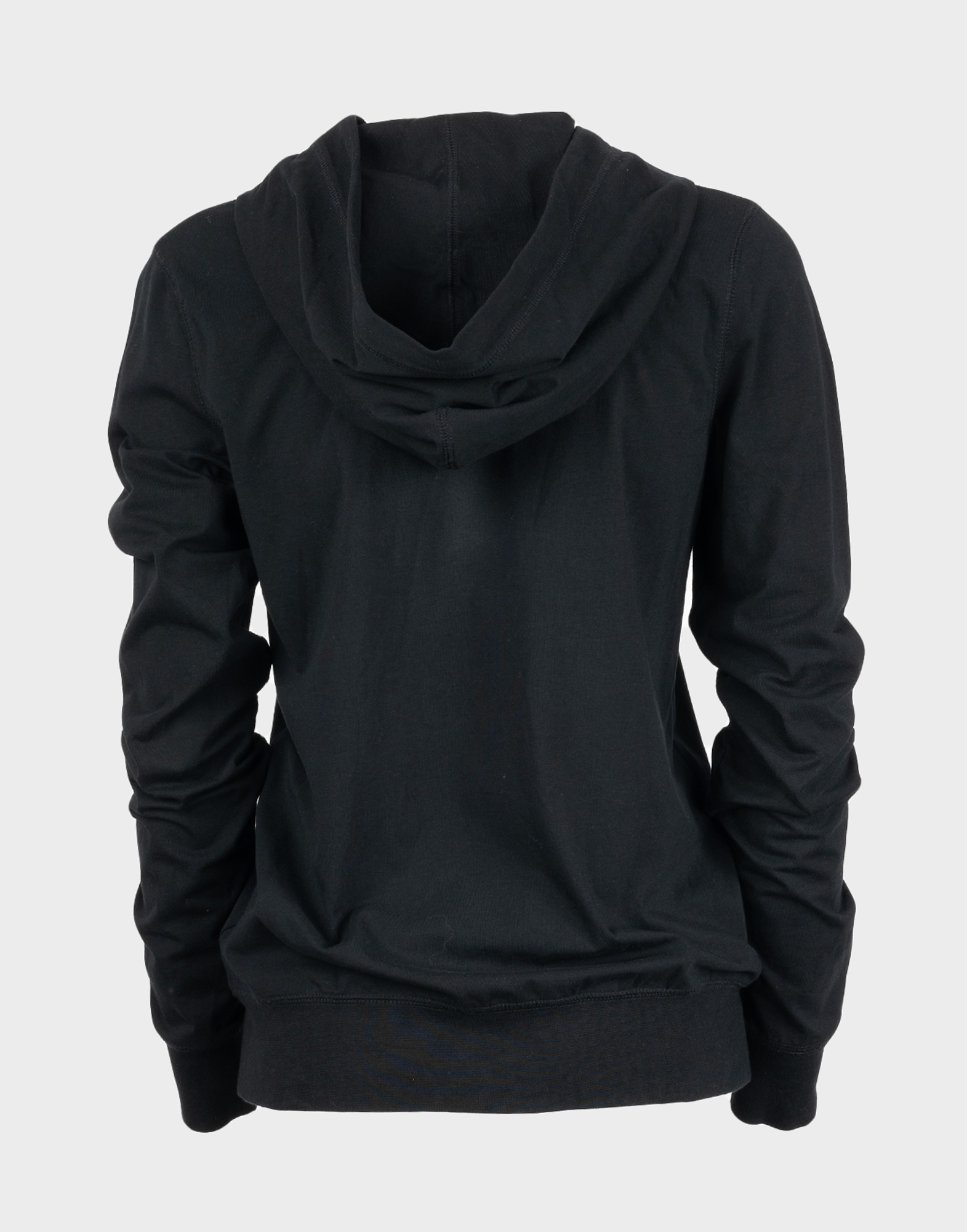 Nike - Felpa nera con cappuccio - immagine 2