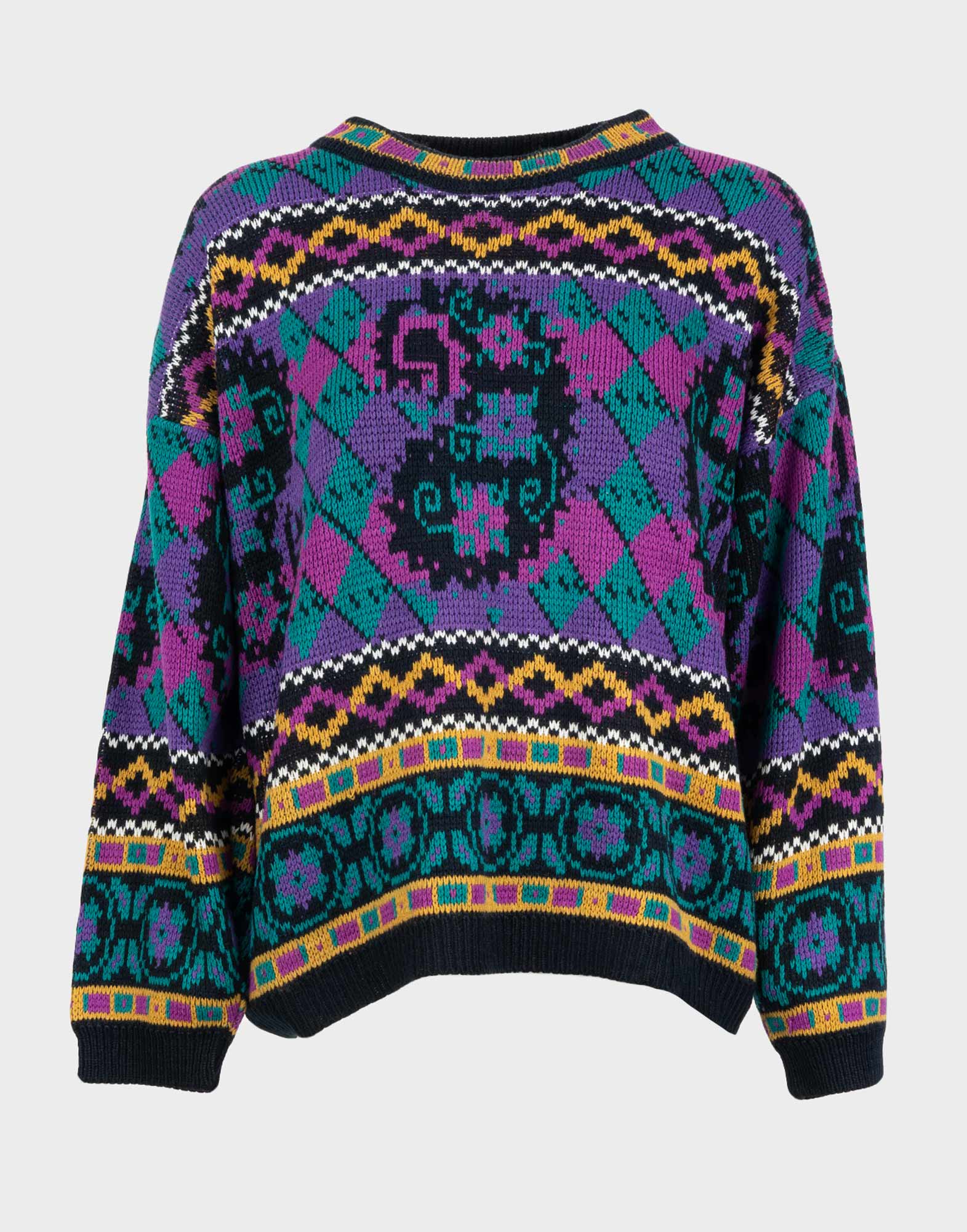 Vintage - Maglione anni '90 viola
