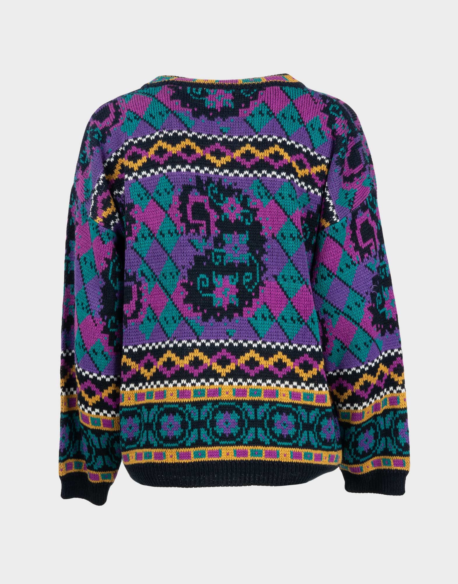 Vintage - Maglione anni '90 viola - immagine 2