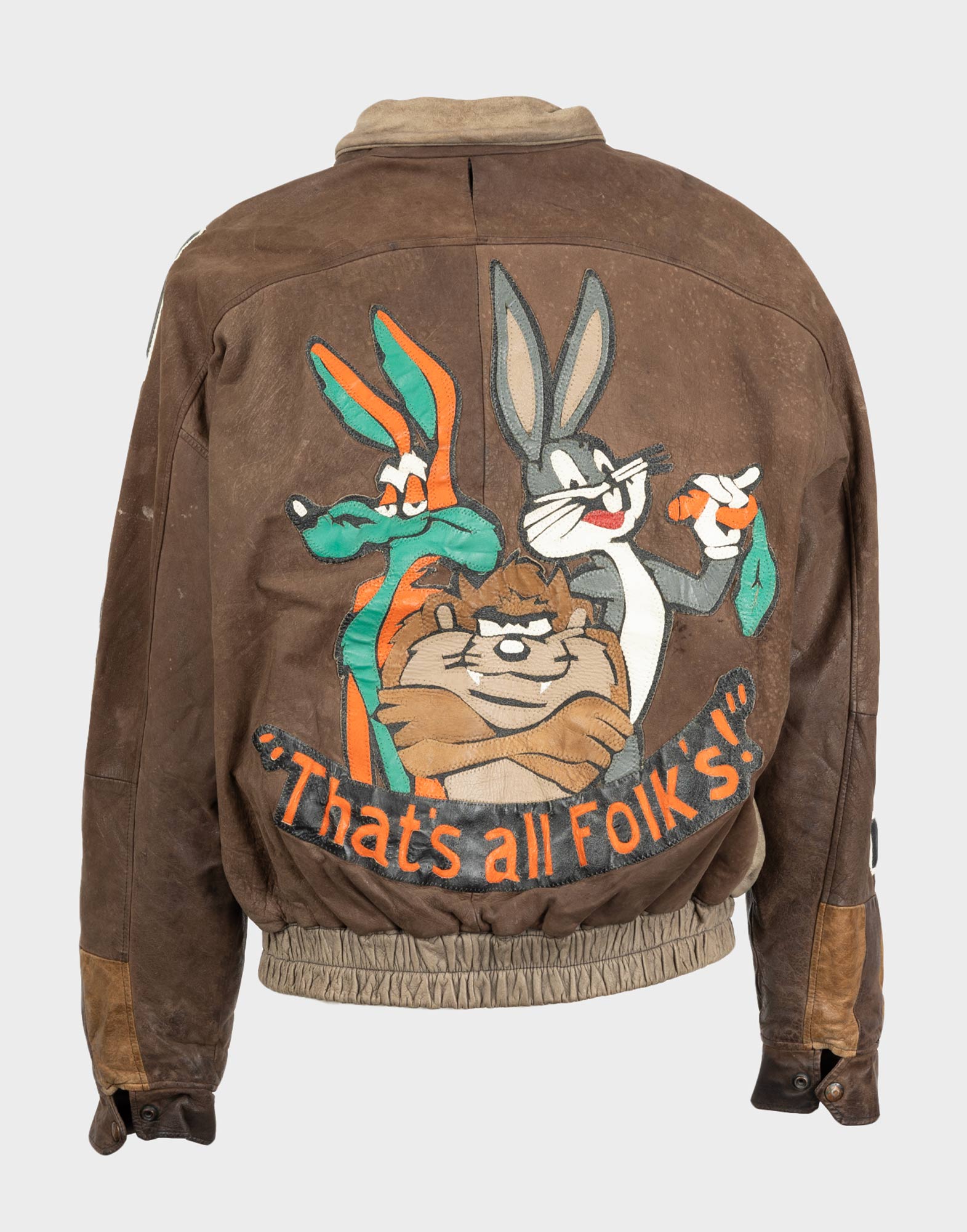 Vintage - Giubbotto in pelle Looney Tunes - immagine 2