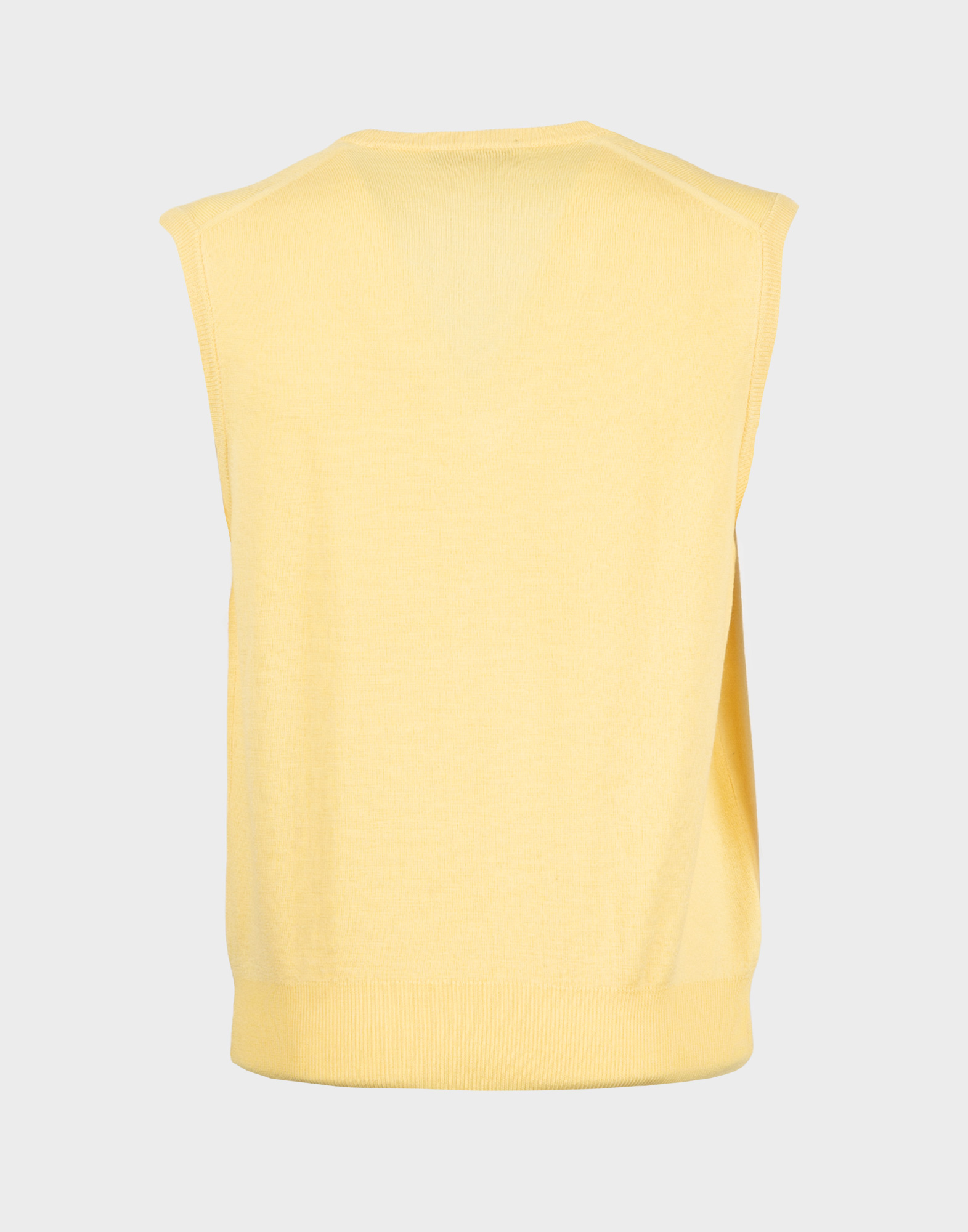 Yves Saint Laurent - Yellow wool vest - Image 2