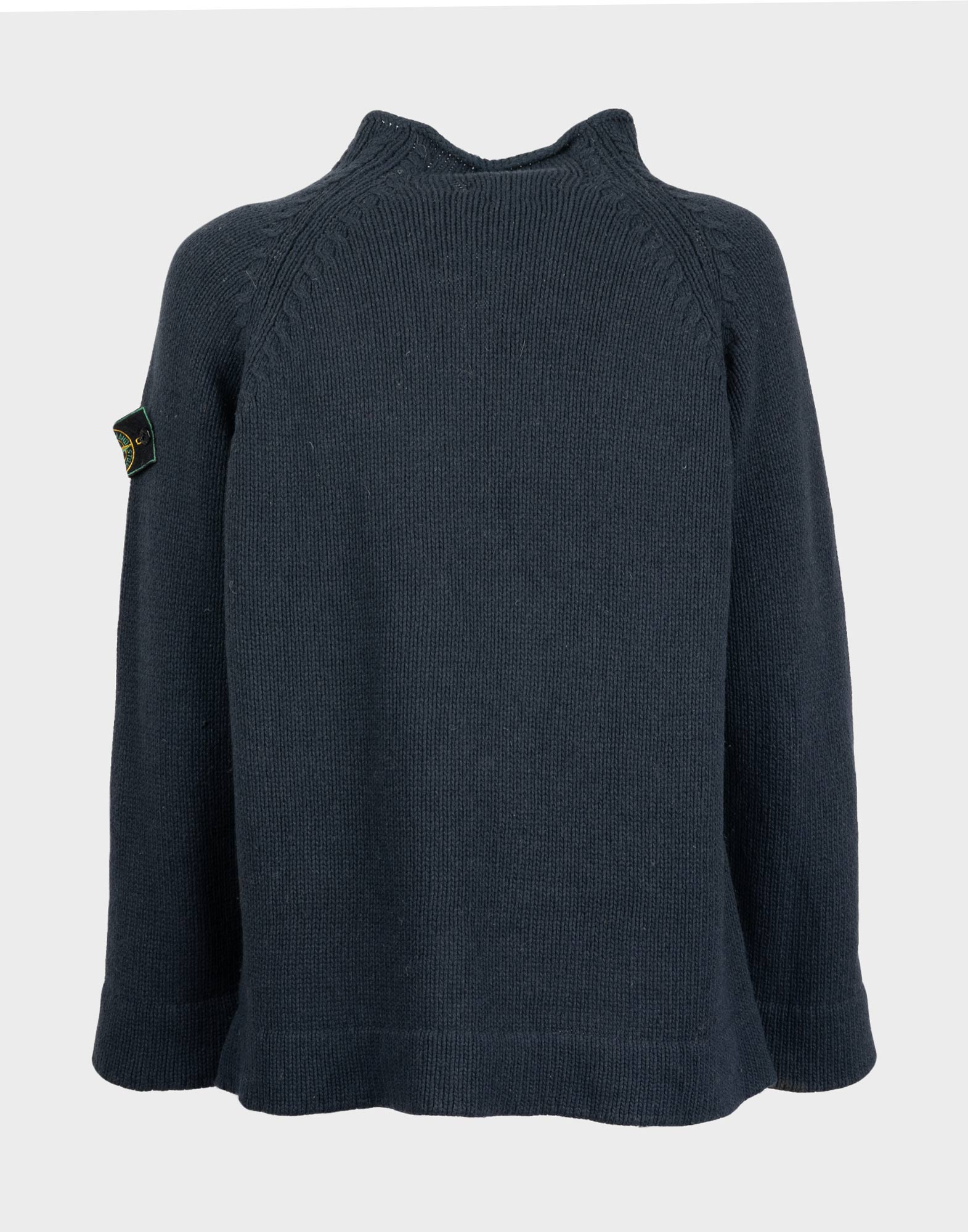 Stone Island - Maglione blu in lana - immagine 2