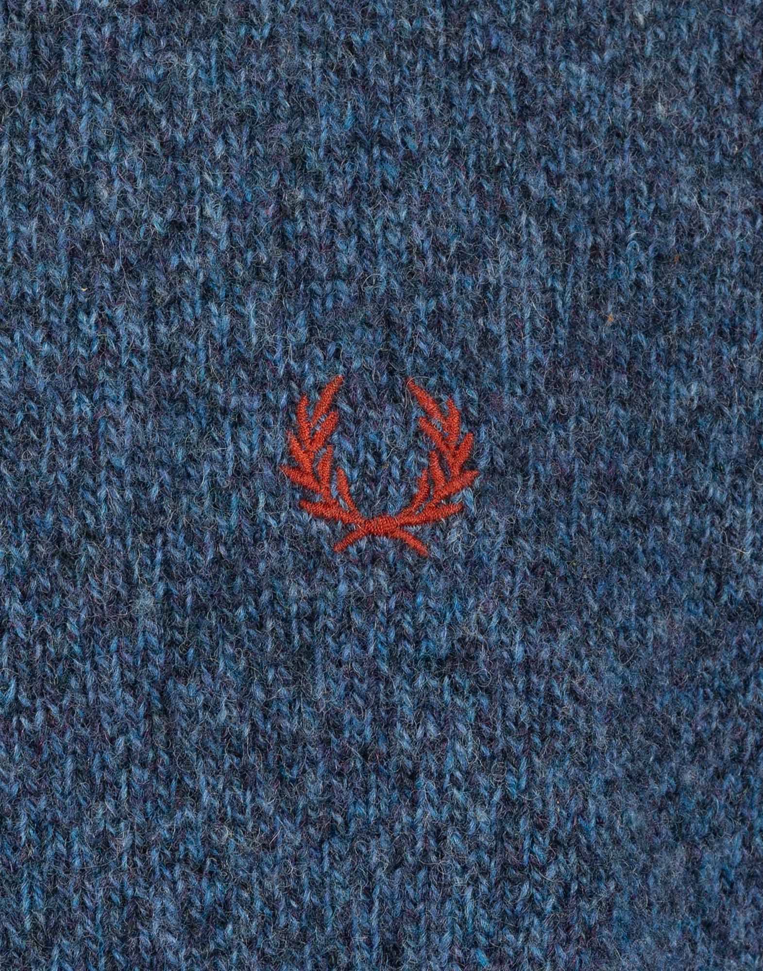 Fred Perry - Maglione blu da uomo - immagine 3