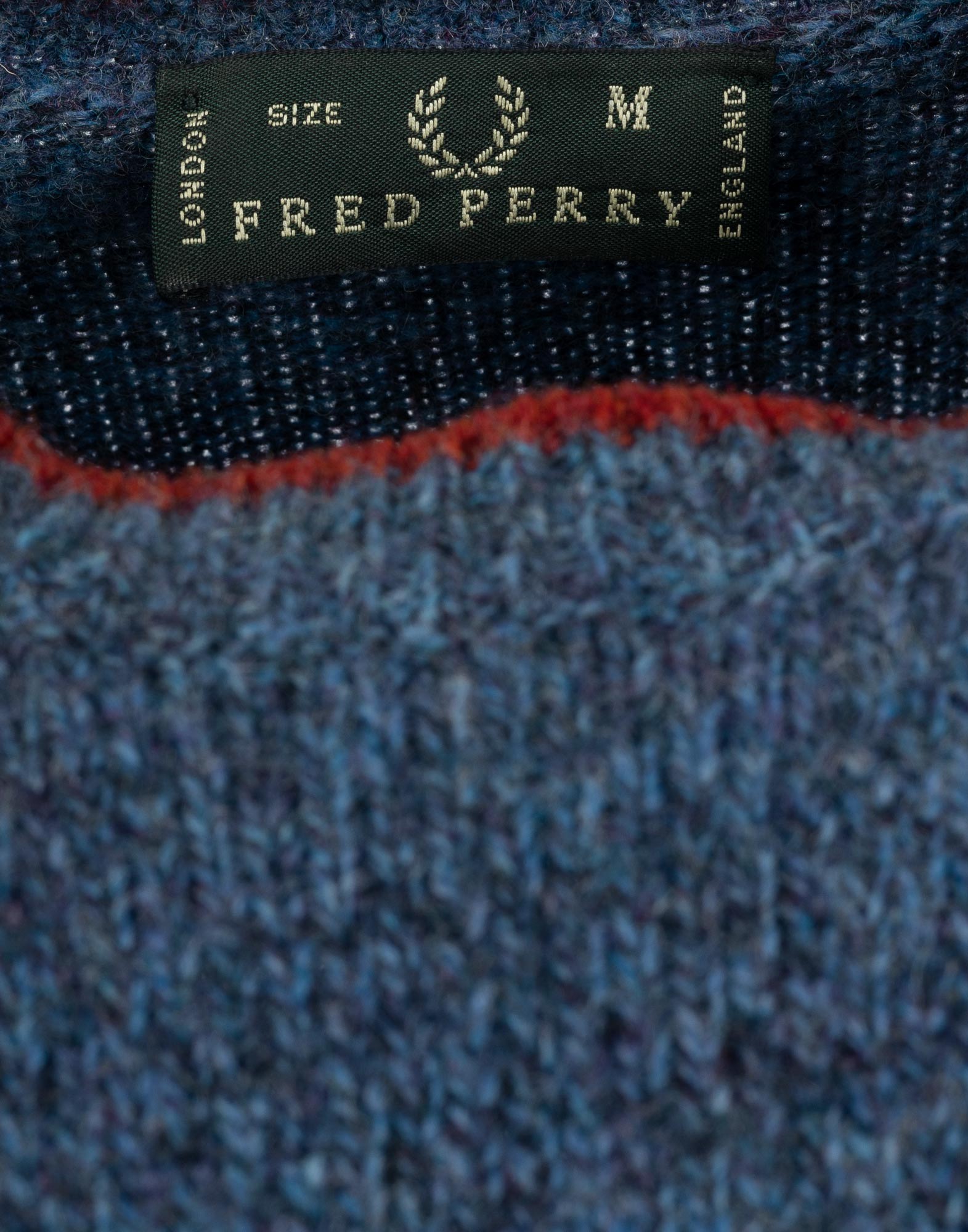 Fred Perry - Maglione blu da uomo - immagine 4
