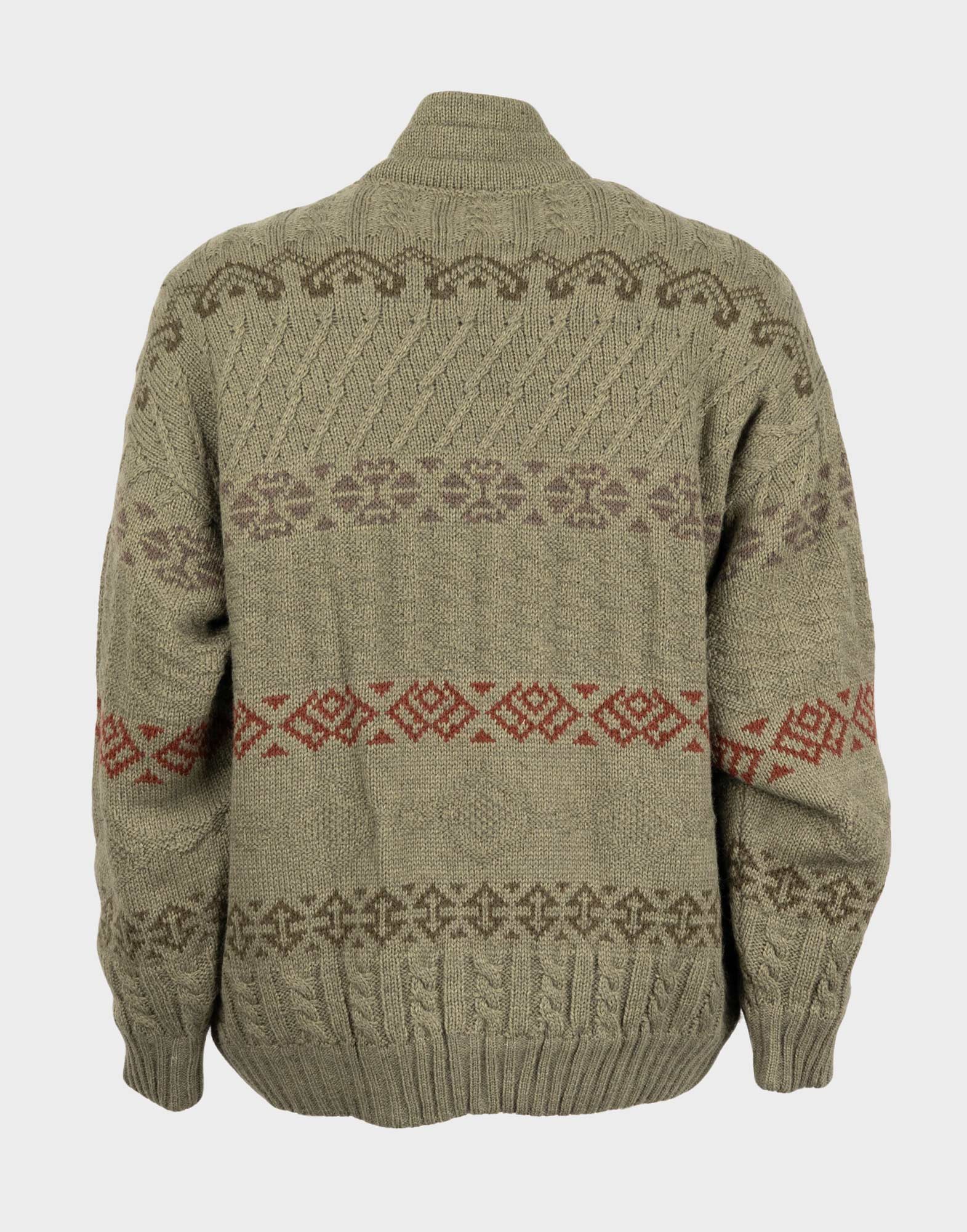Vintage - Patterned wool jacket - Image 2