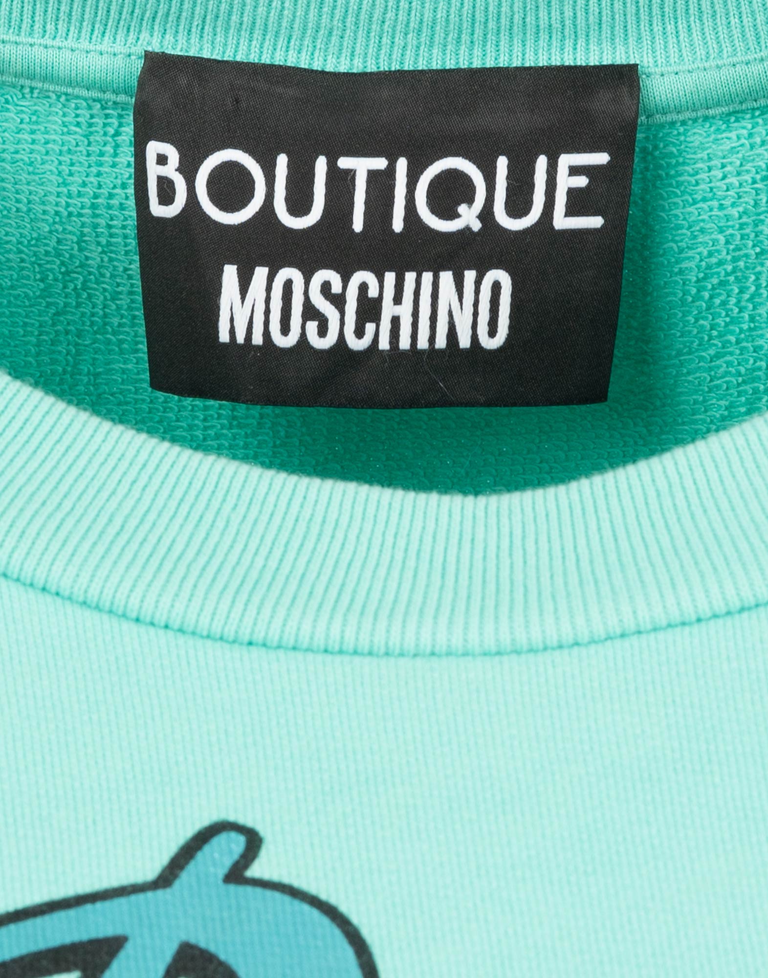 Boutique Moschino - Felpa azzurra - immagine 3