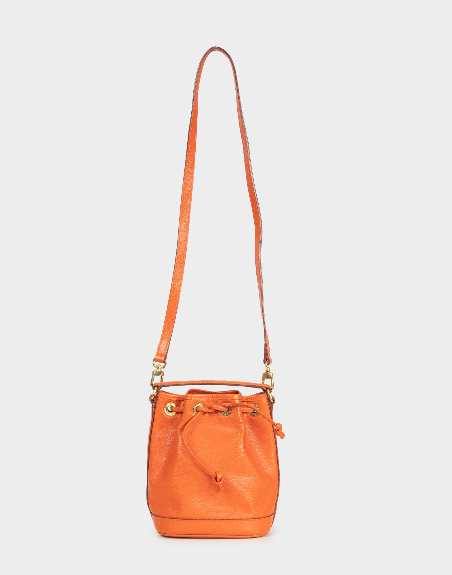 Etro - Borsa a secchiello arancione - immagine 5