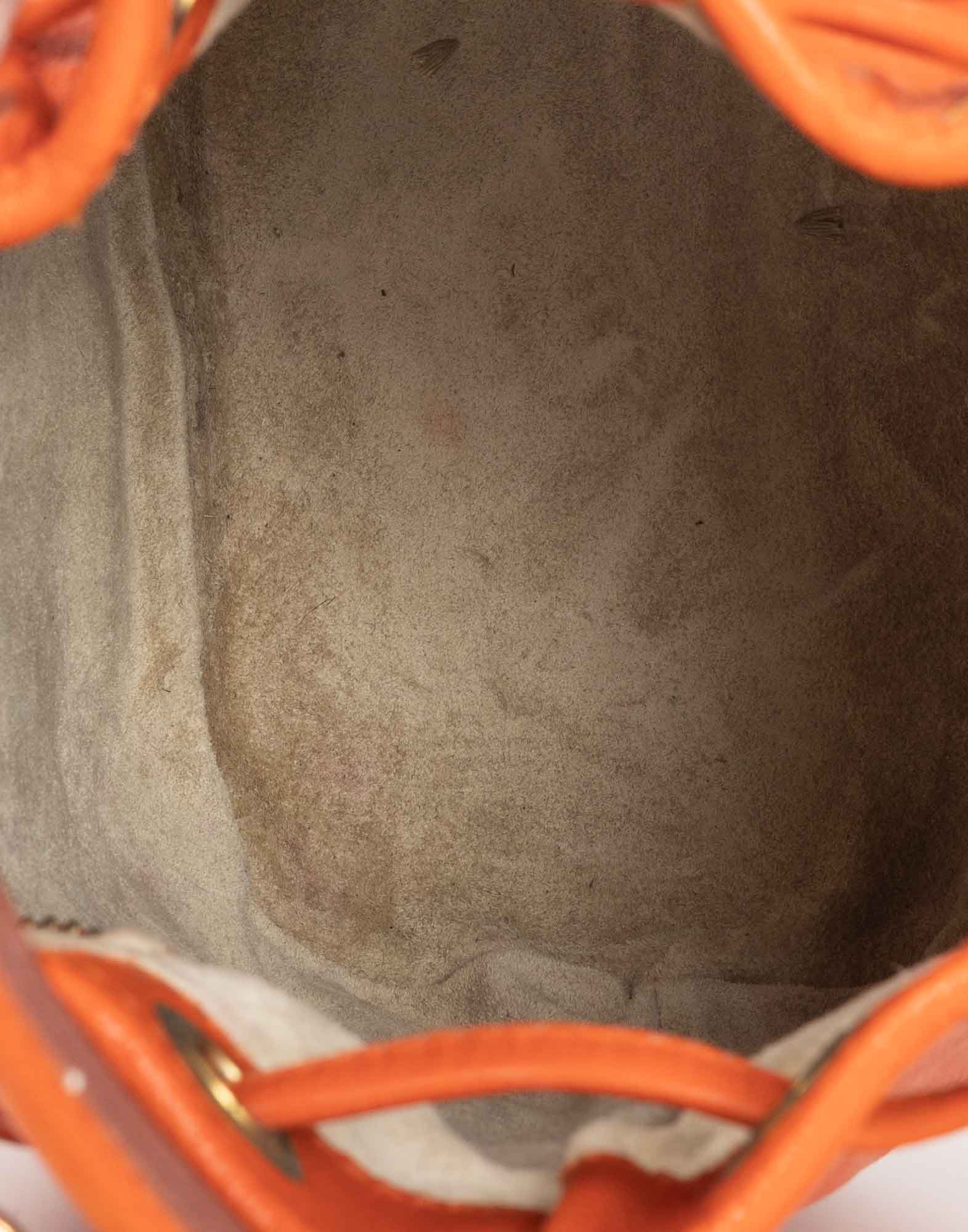 Etro - Borsa a secchiello arancione - immagine 8