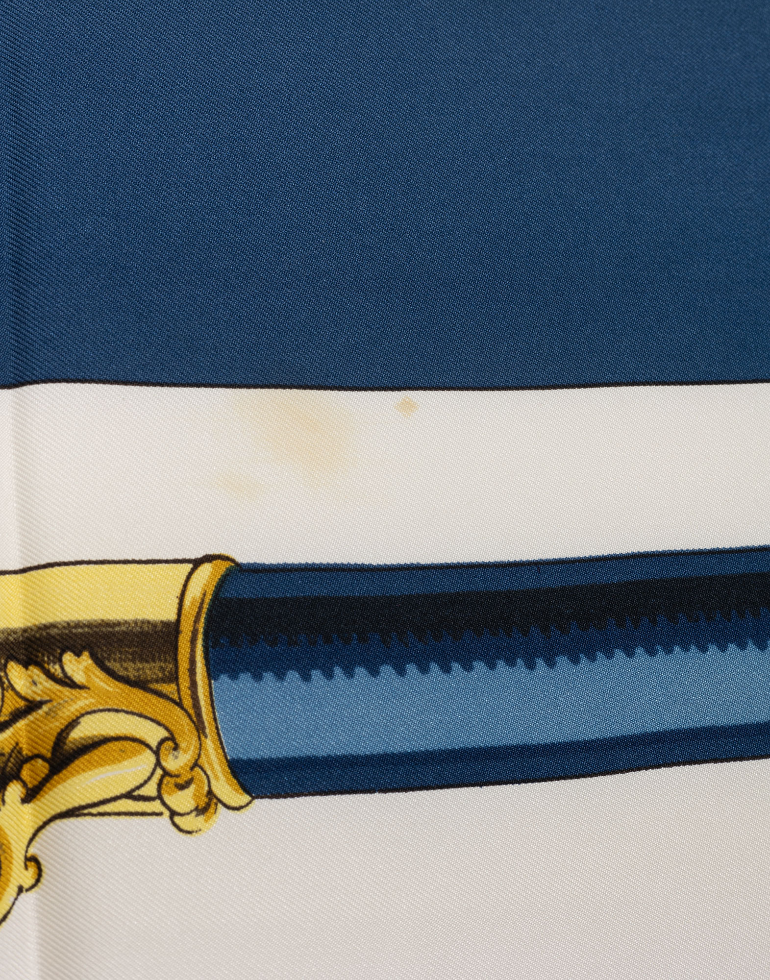 Hermes - Foulard blu 'Equipages' in seta - immagine 6