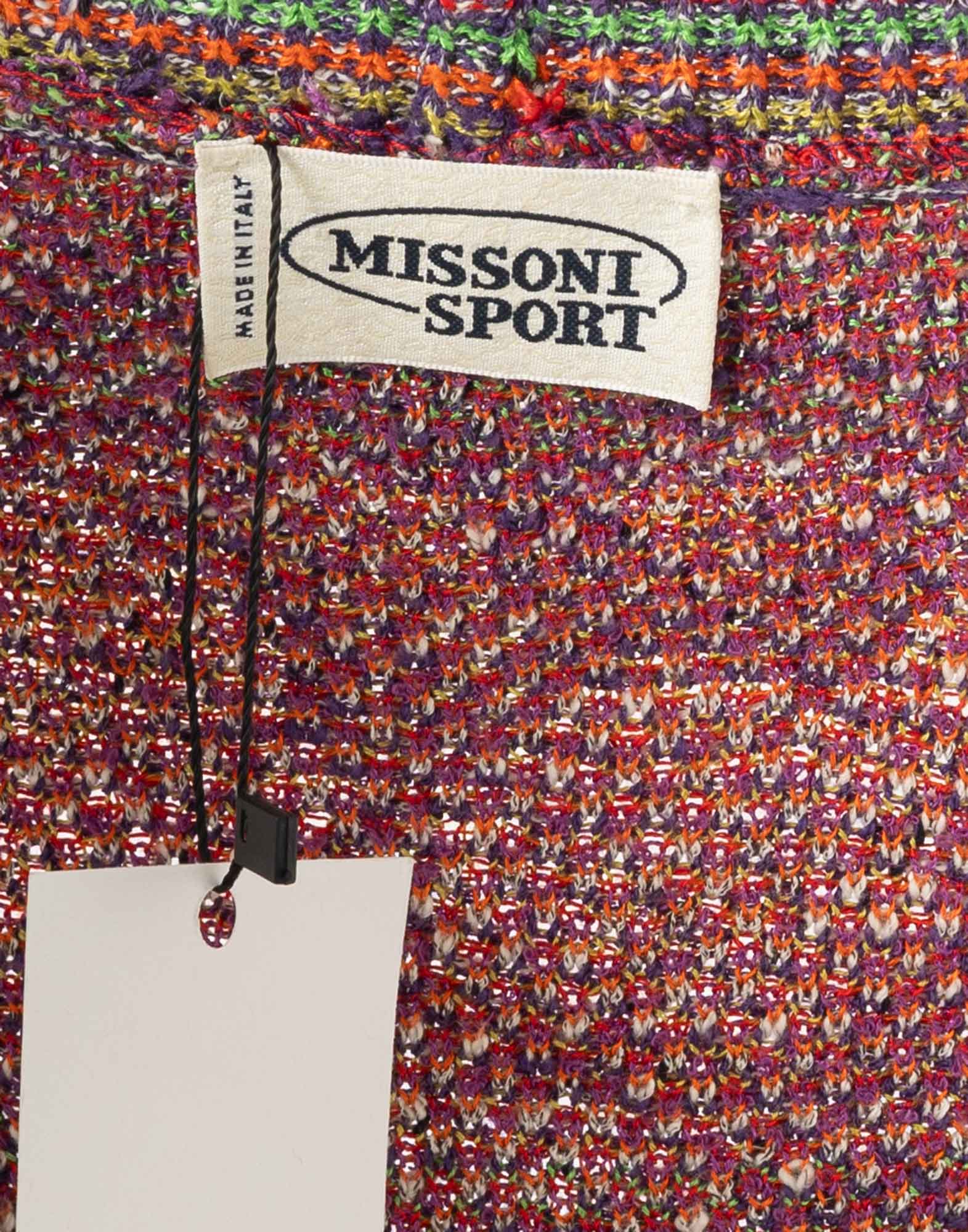 Missoni Sport - Cardigan multicolore anni '90 - immagine 6