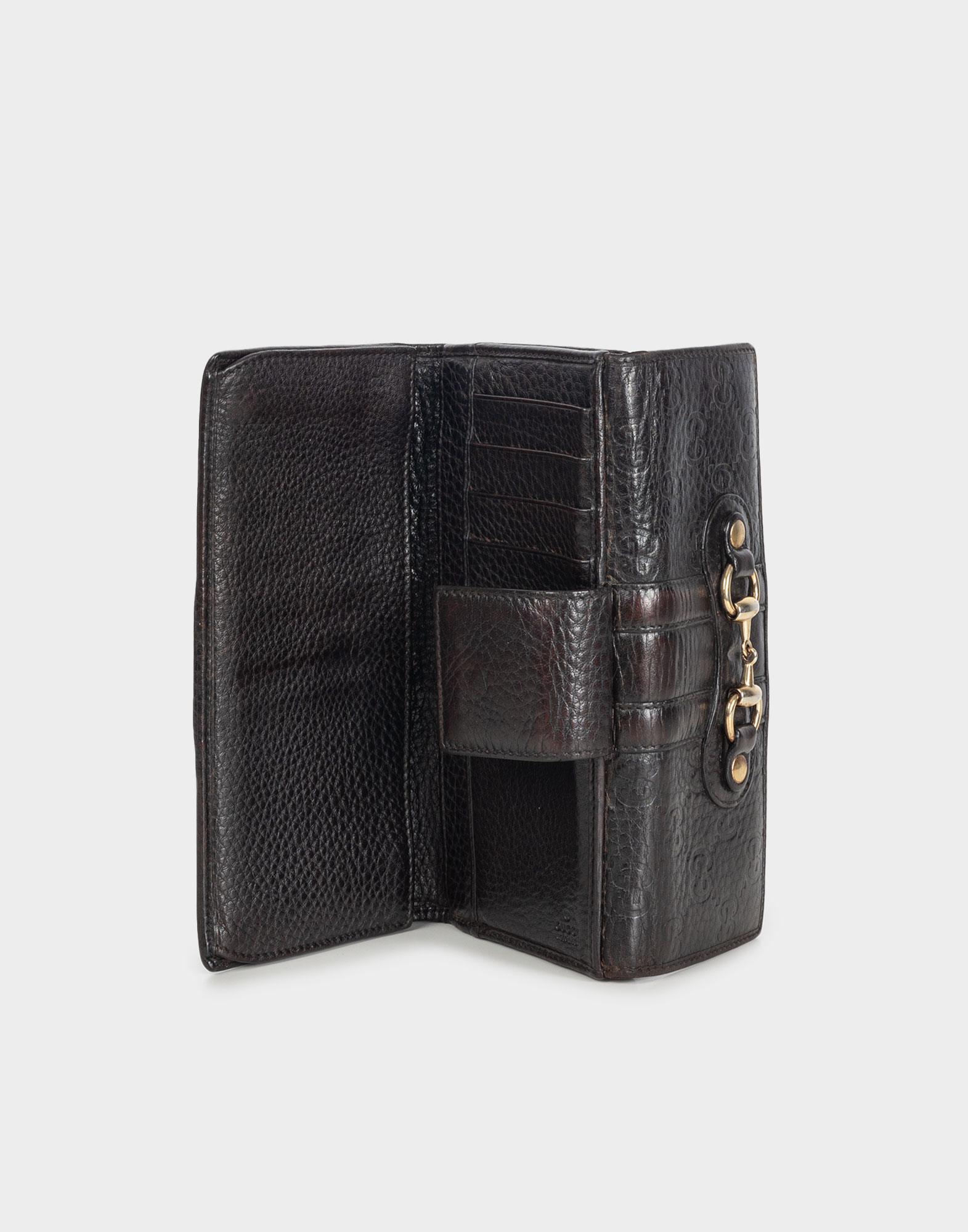 Gucci - Portafoglio monogramma GG marrone - immagine 4