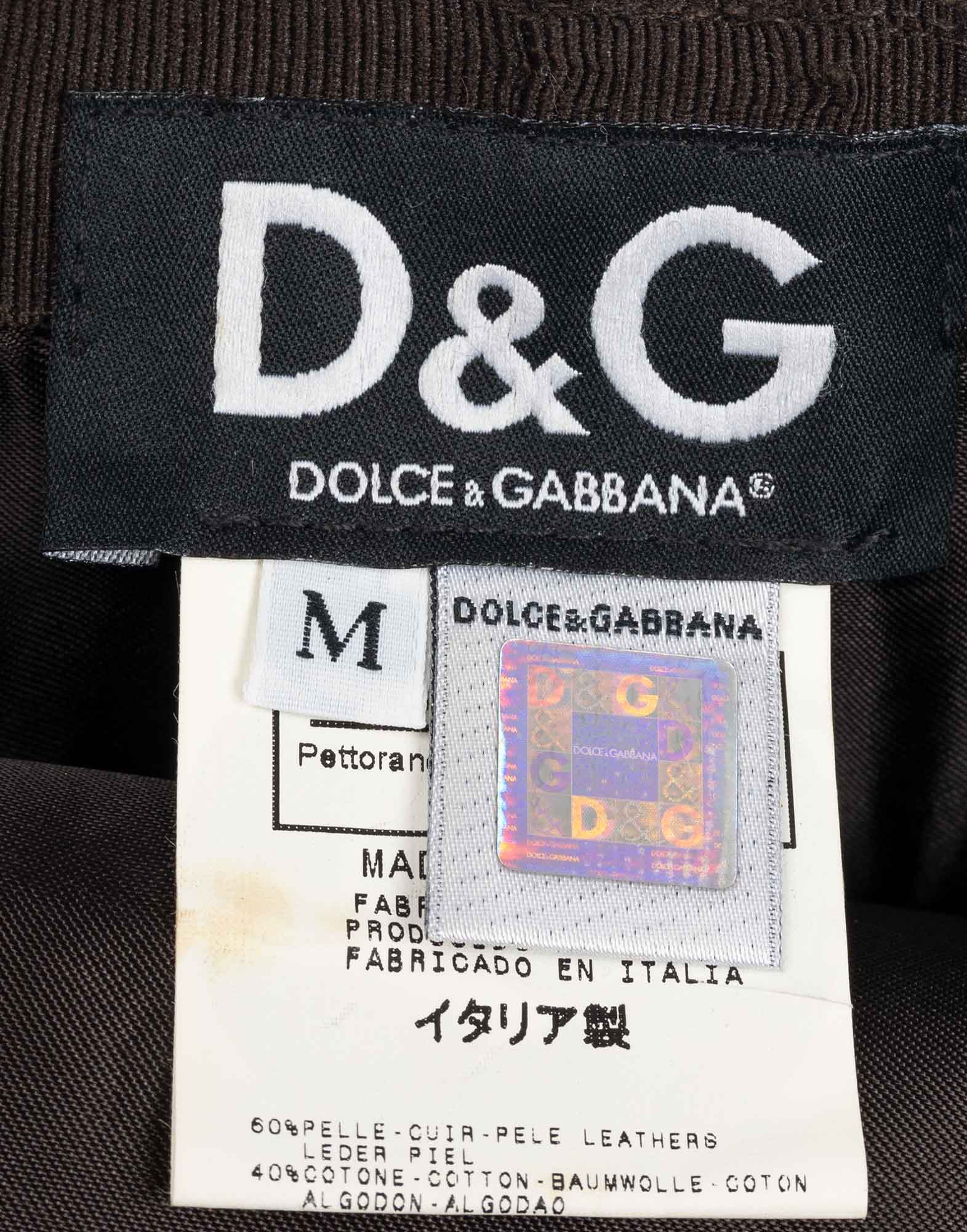 Dolce e Gabbana - Coppola marrone anni '90 - immagine 5