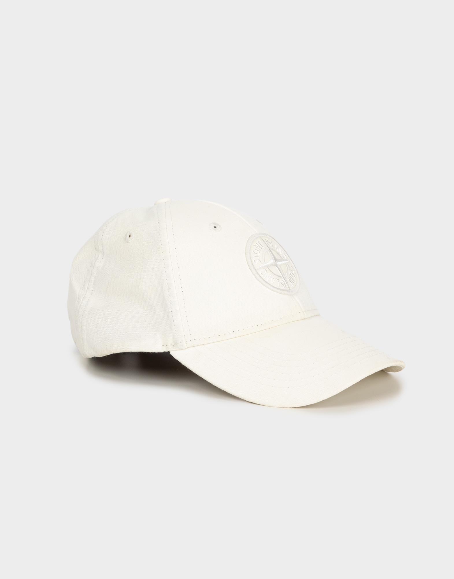 Stone Island - Cappello da baseball bianco - immagine 2