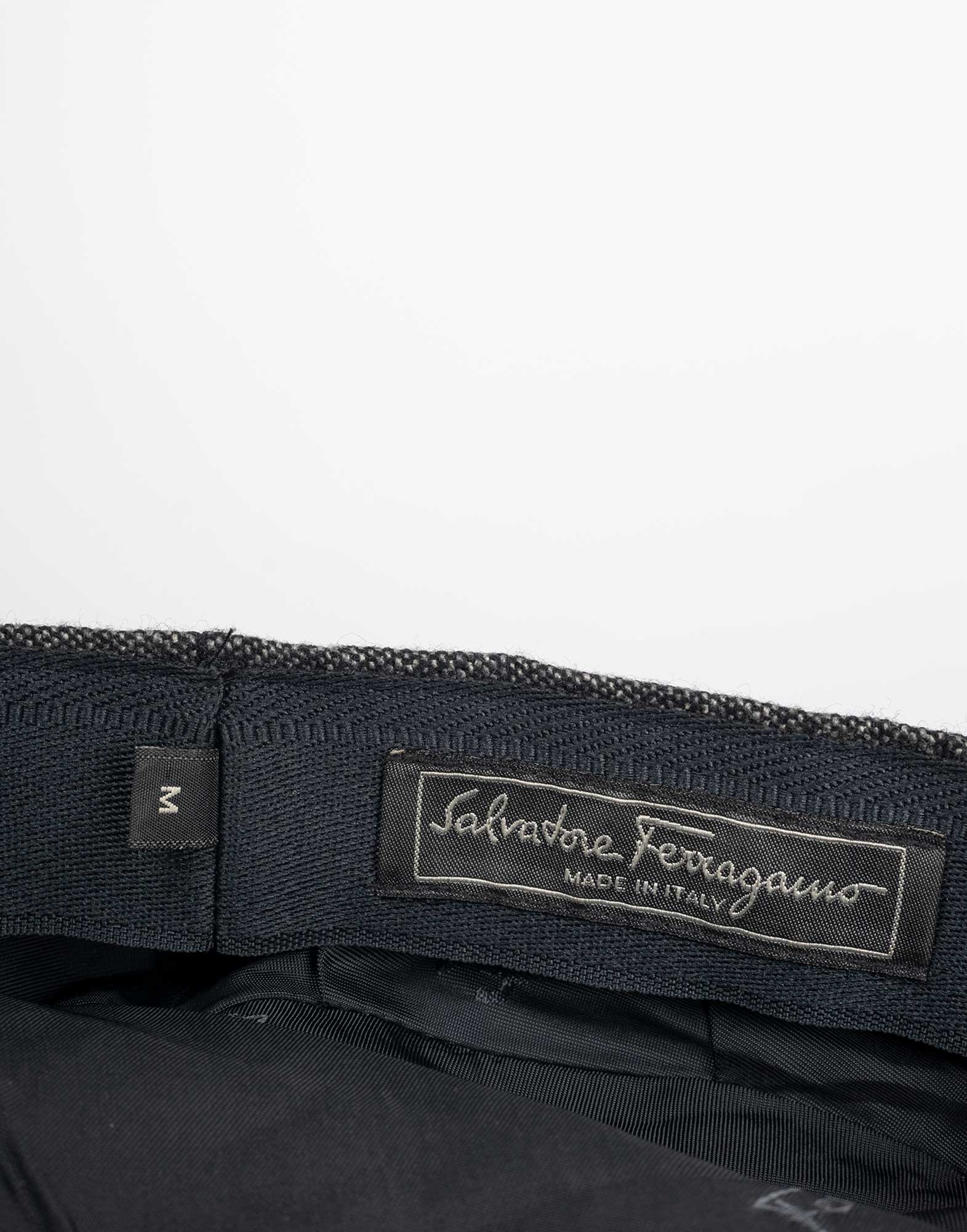 Salvatore Ferragamo - Grey cap from the '90s - Image 4