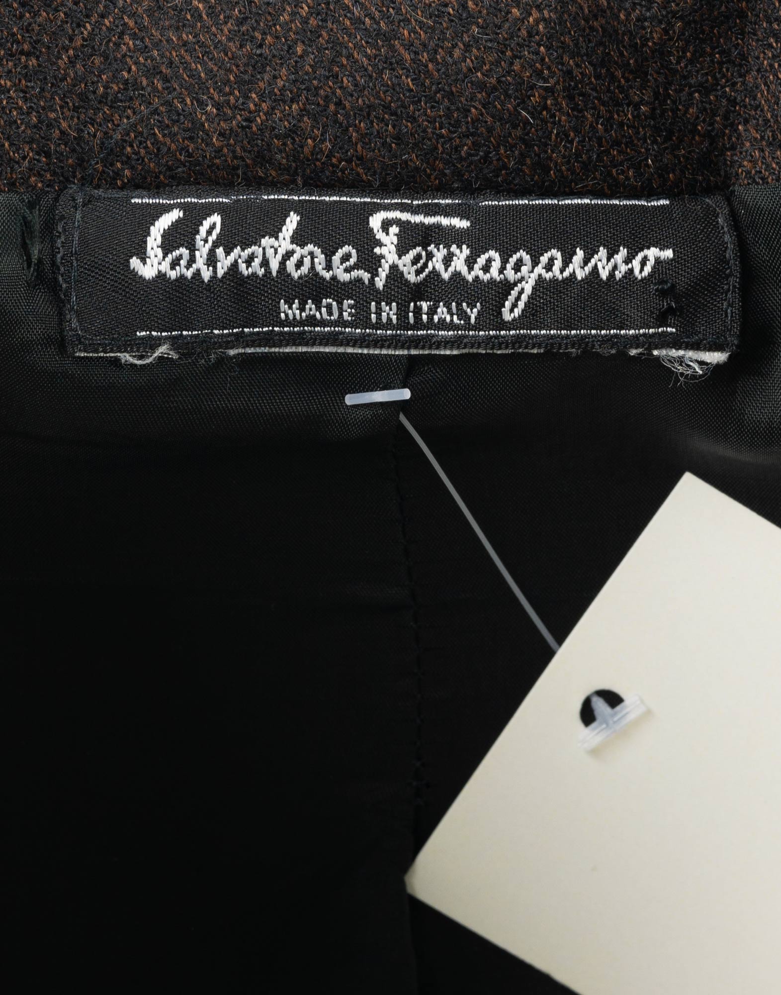 Salvatore Ferragamo - 90s wool suit - Image 6