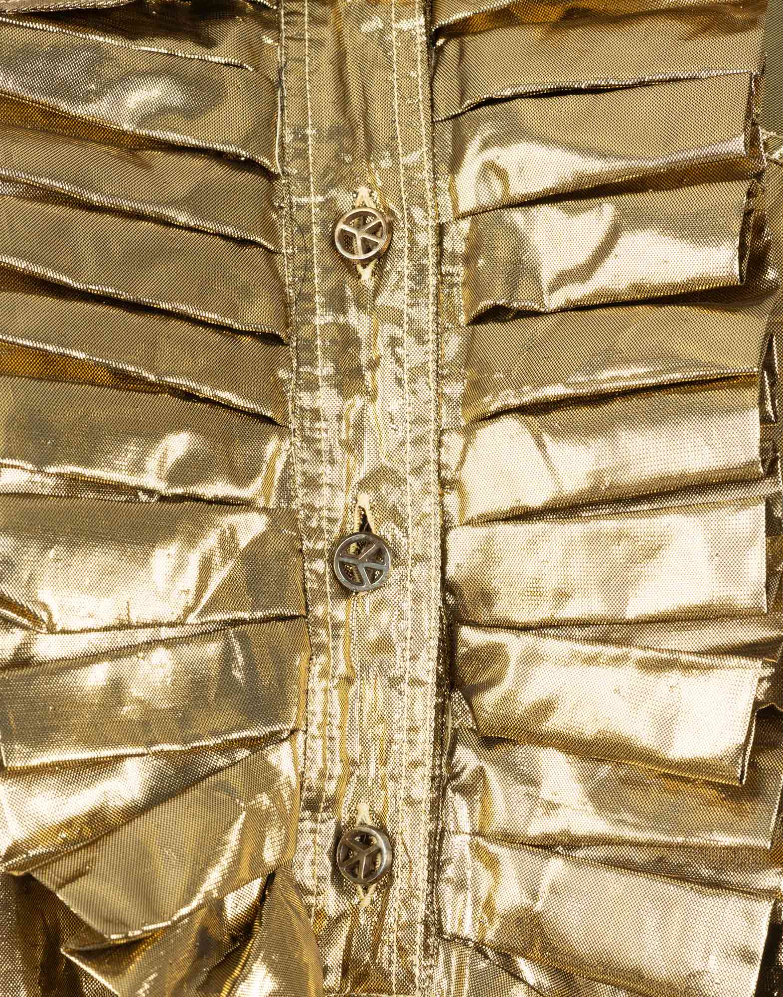 Moschino - Camicia oro anni '90 - immagine 3