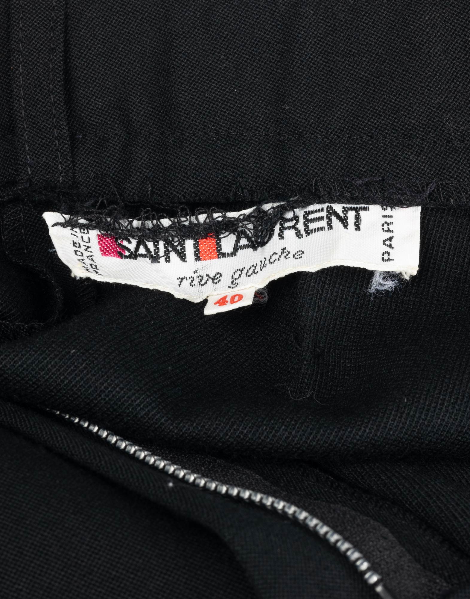 Saint Laurent - Black pants from the '80s - Image 3