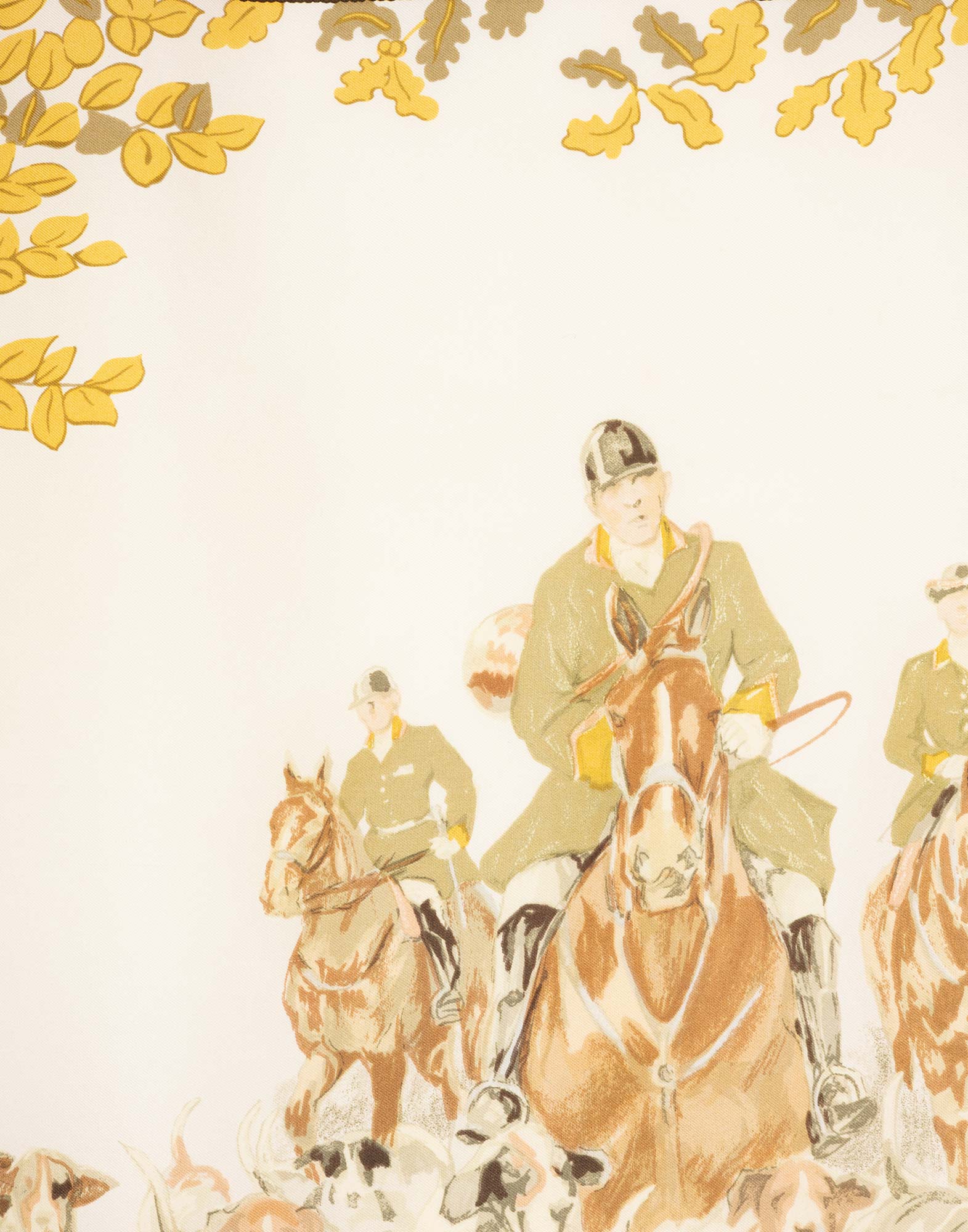 Hermes - Foulard 'Le Debuche' anni '80 nero - immagine 4