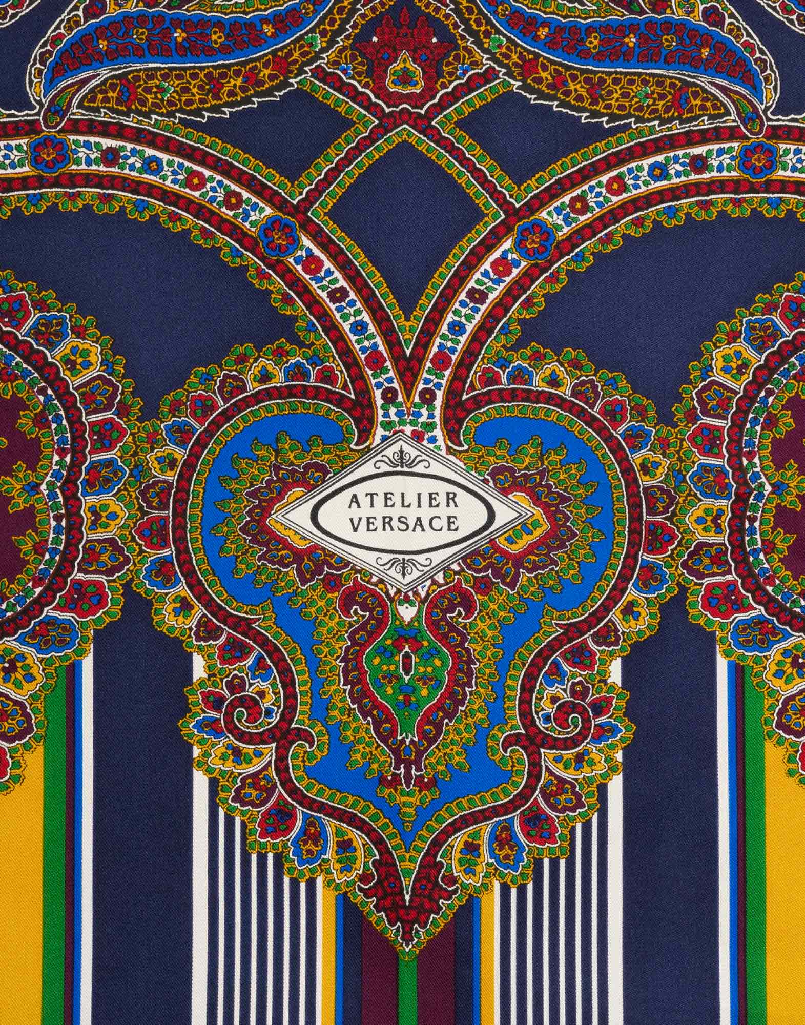 Atelier Versace - 80s paisley scarf - Image 3