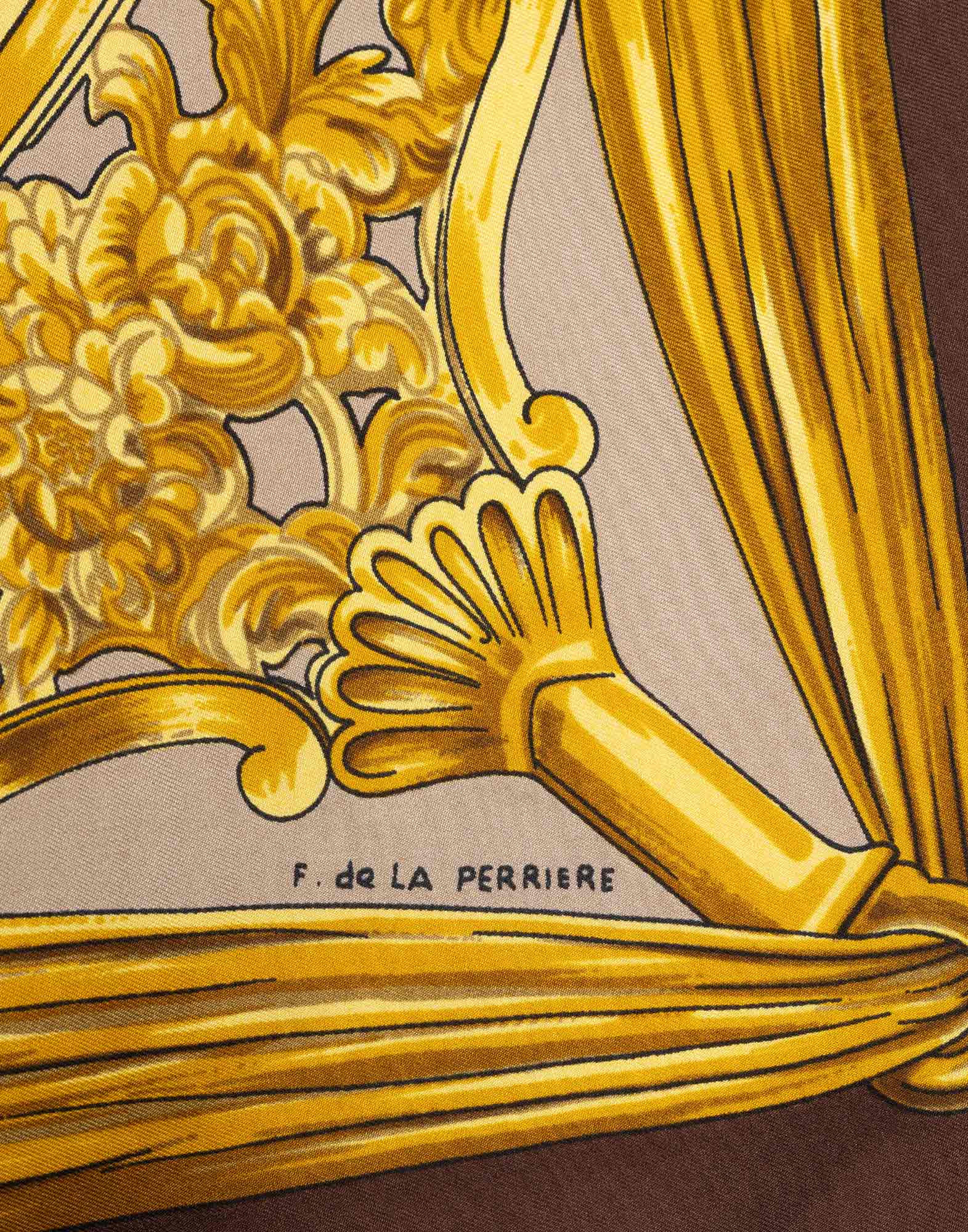 Hermes - Foulard 'Etriers' anni '80/90 - immagine 3