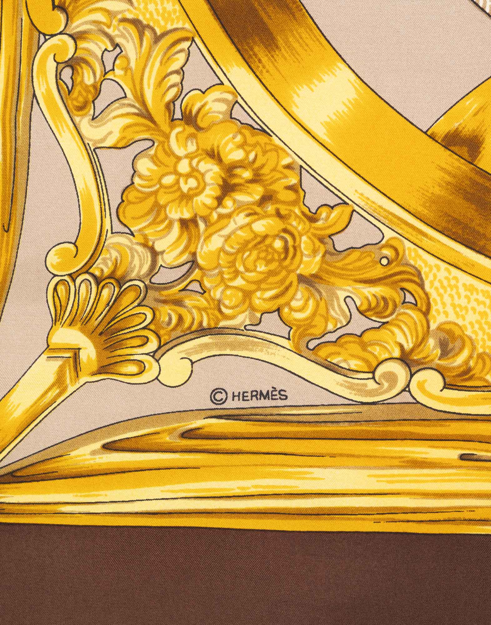 Hermes - Foulard 'Etriers' anni '80/90 - immagine 4