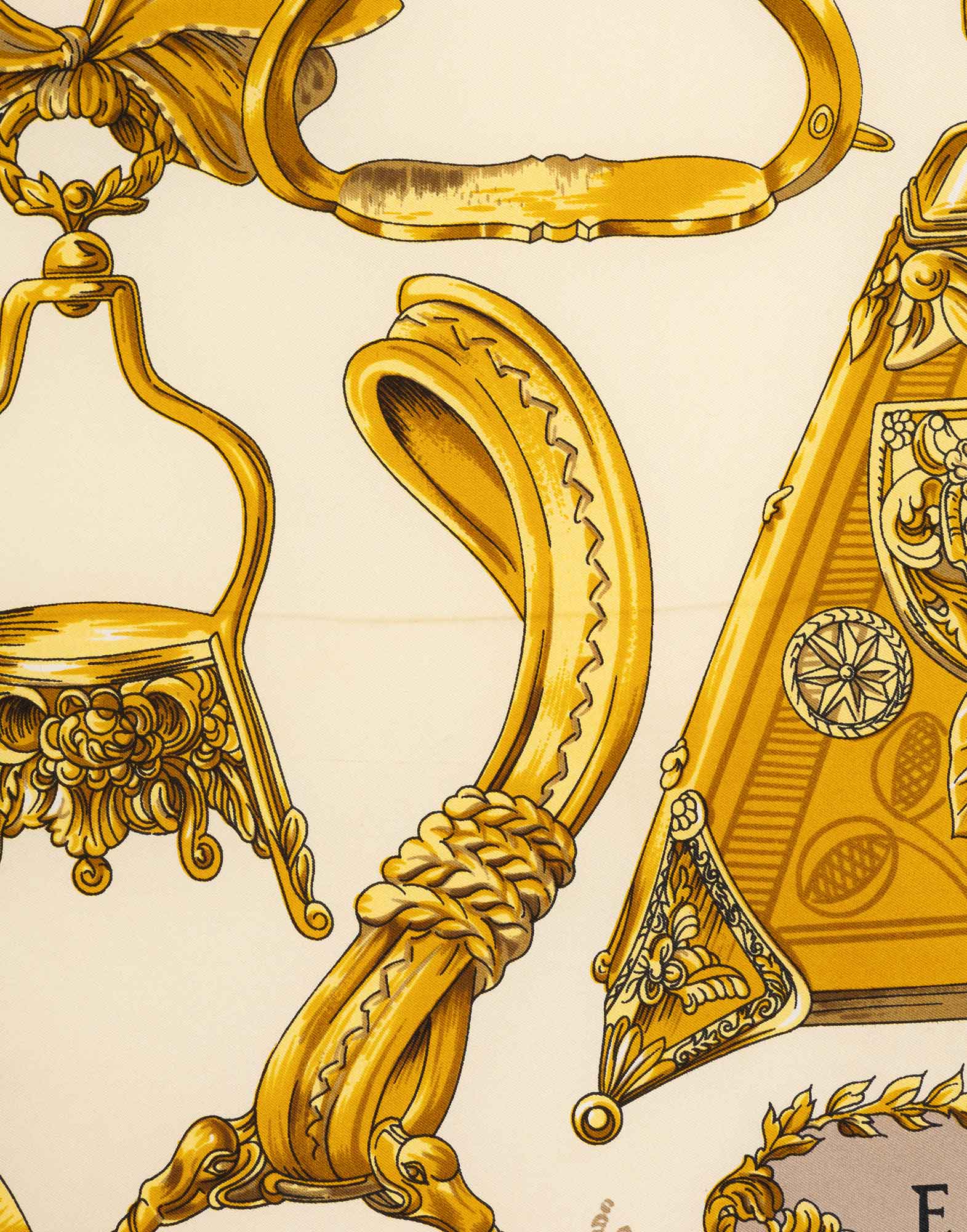 Hermes - Foulard 'Etriers' anni '80/90 - immagine 5