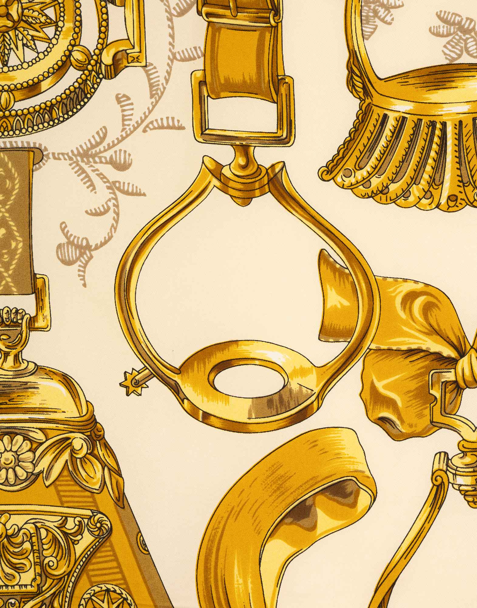 Hermes - Foulard 'Etriers' anni '80/90 - immagine 6