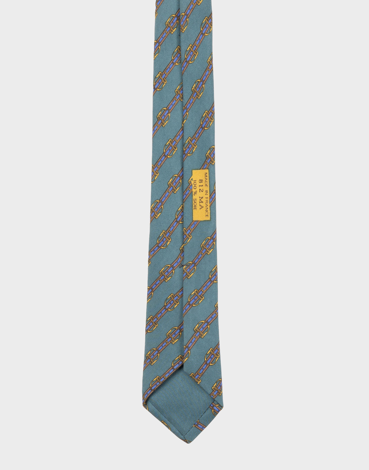 Hermes - Tie with diagonal pattern - Image 5