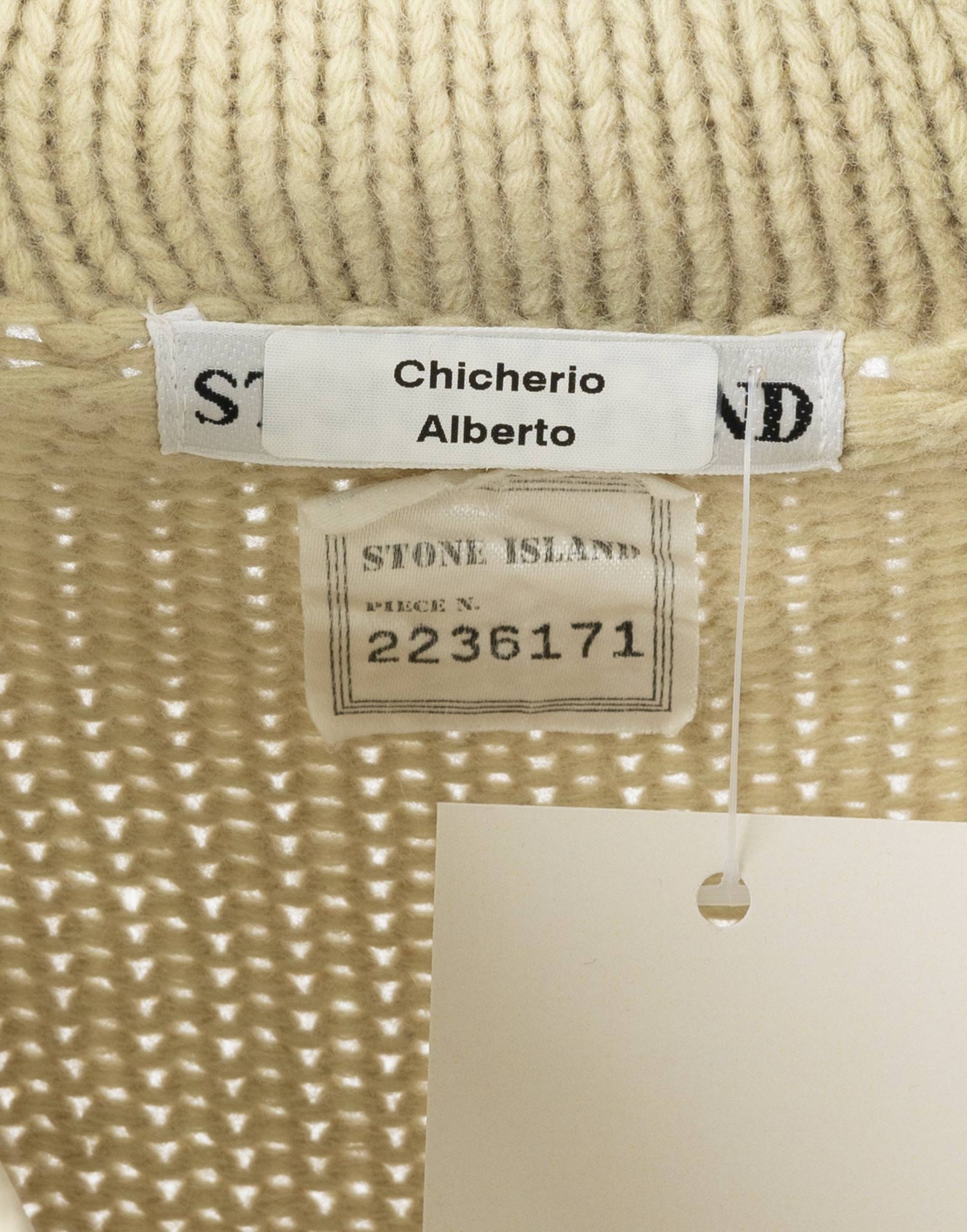 Stone Island - 90s beige jumper - Image 6