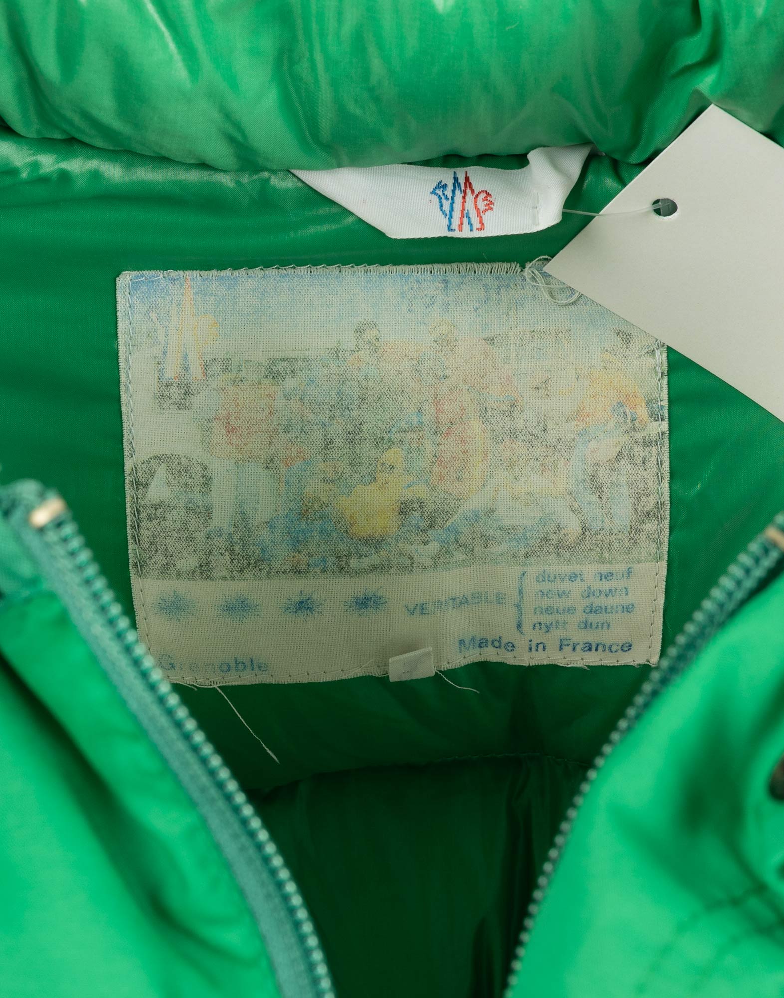 Moncler - Piumino Grenoble verde anni '80 - immagine 6