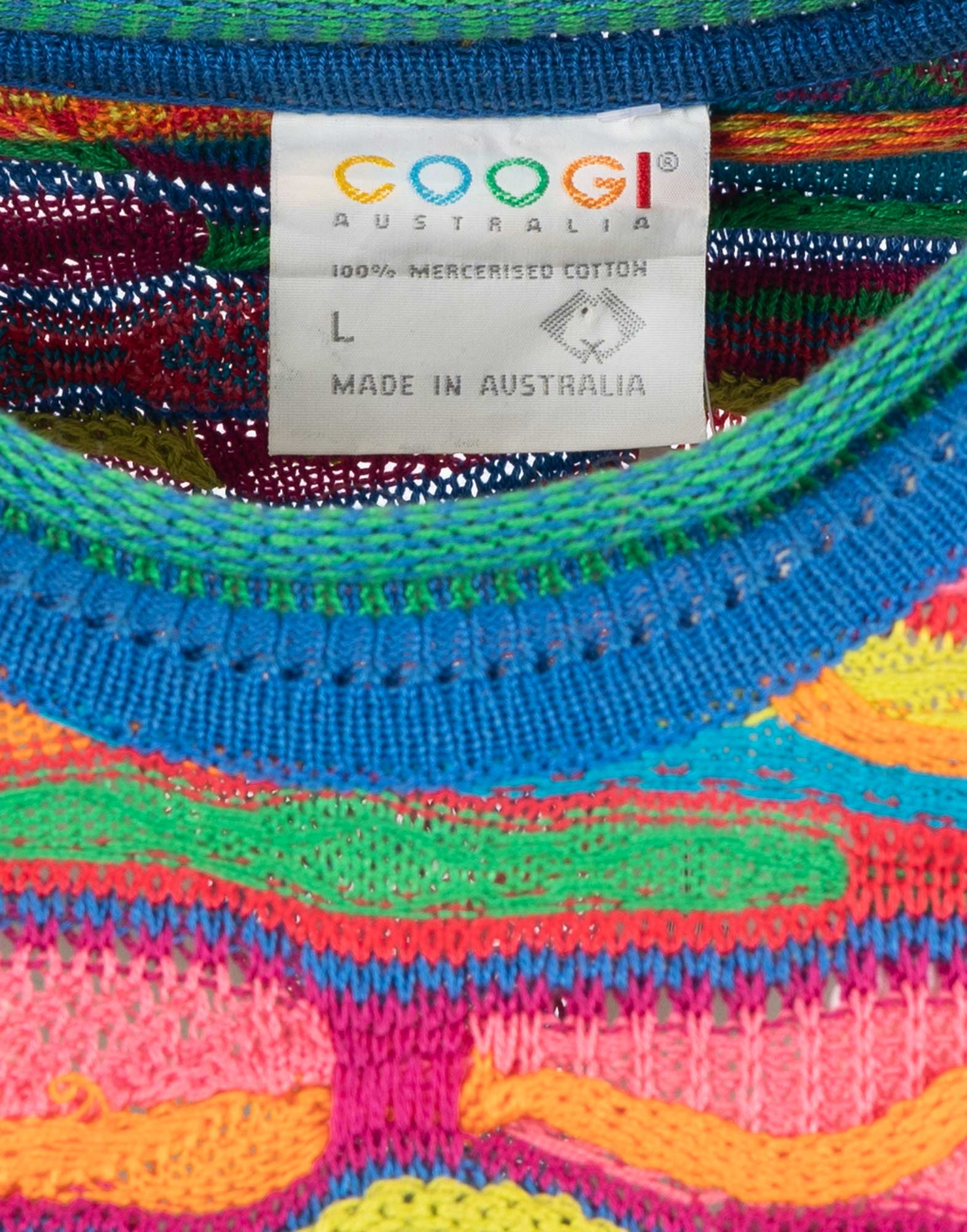 Coogi - 90s multicolored jumper - Image 6