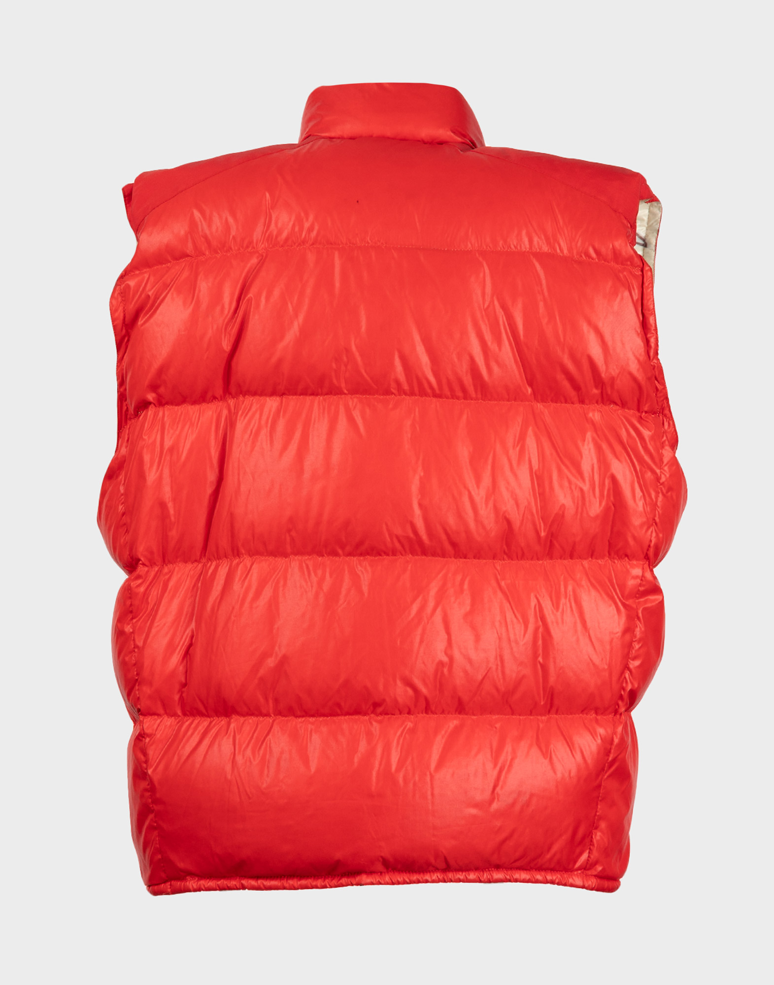 Moncler - 80s red sleeveless down jacket - Image 5