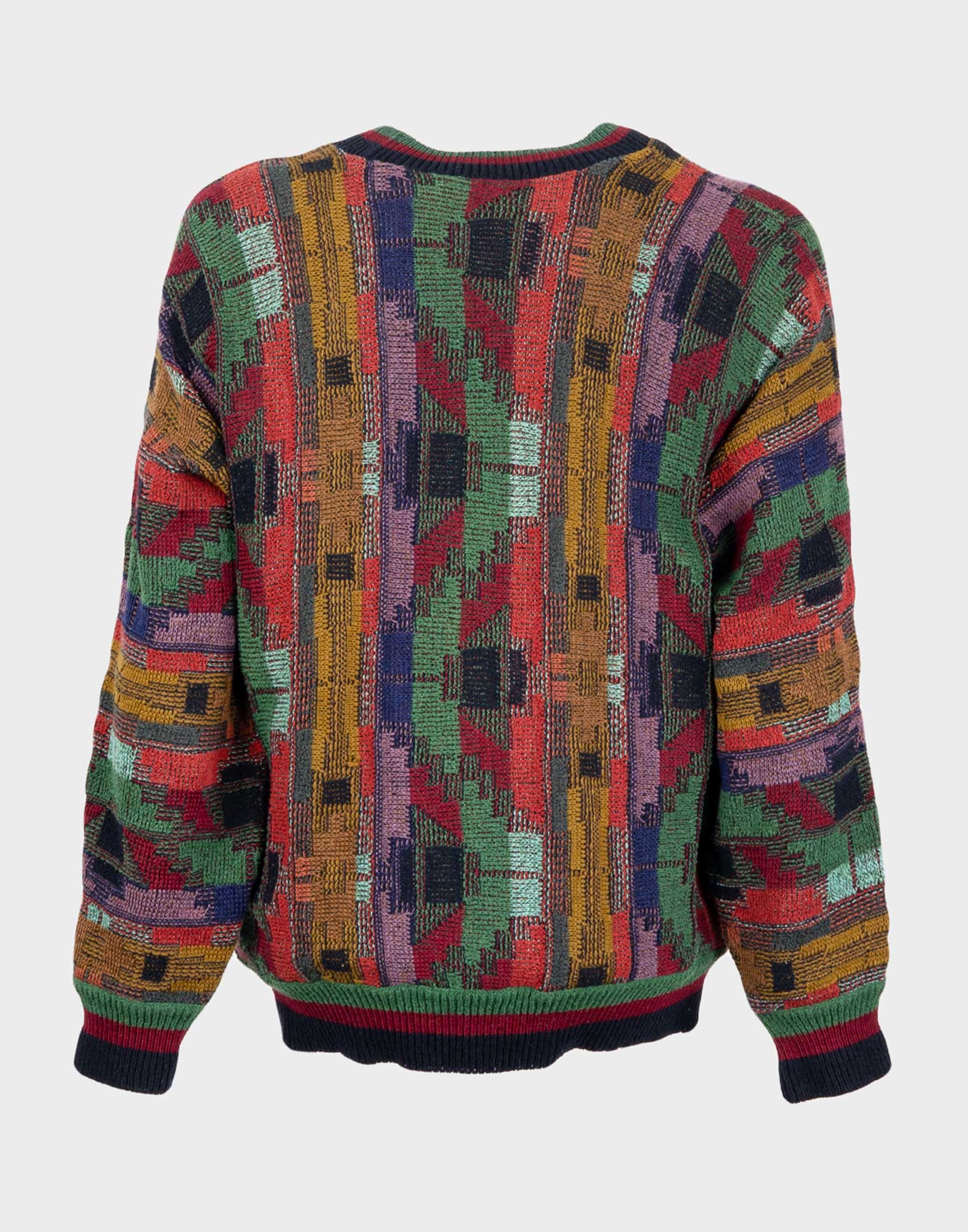 Carlo Colucci - 90s multicolored jumper - Image 2